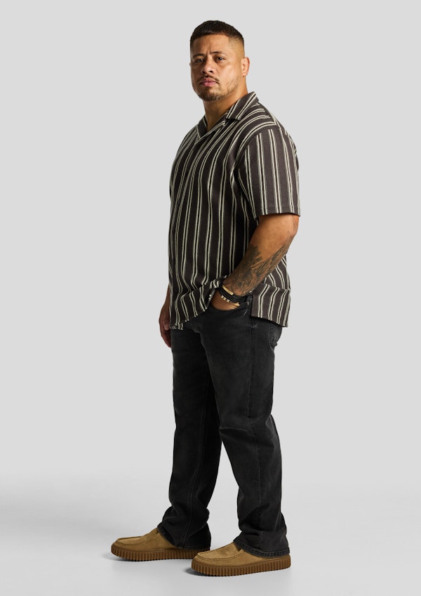 Chocolate Totti Stripe Shirt