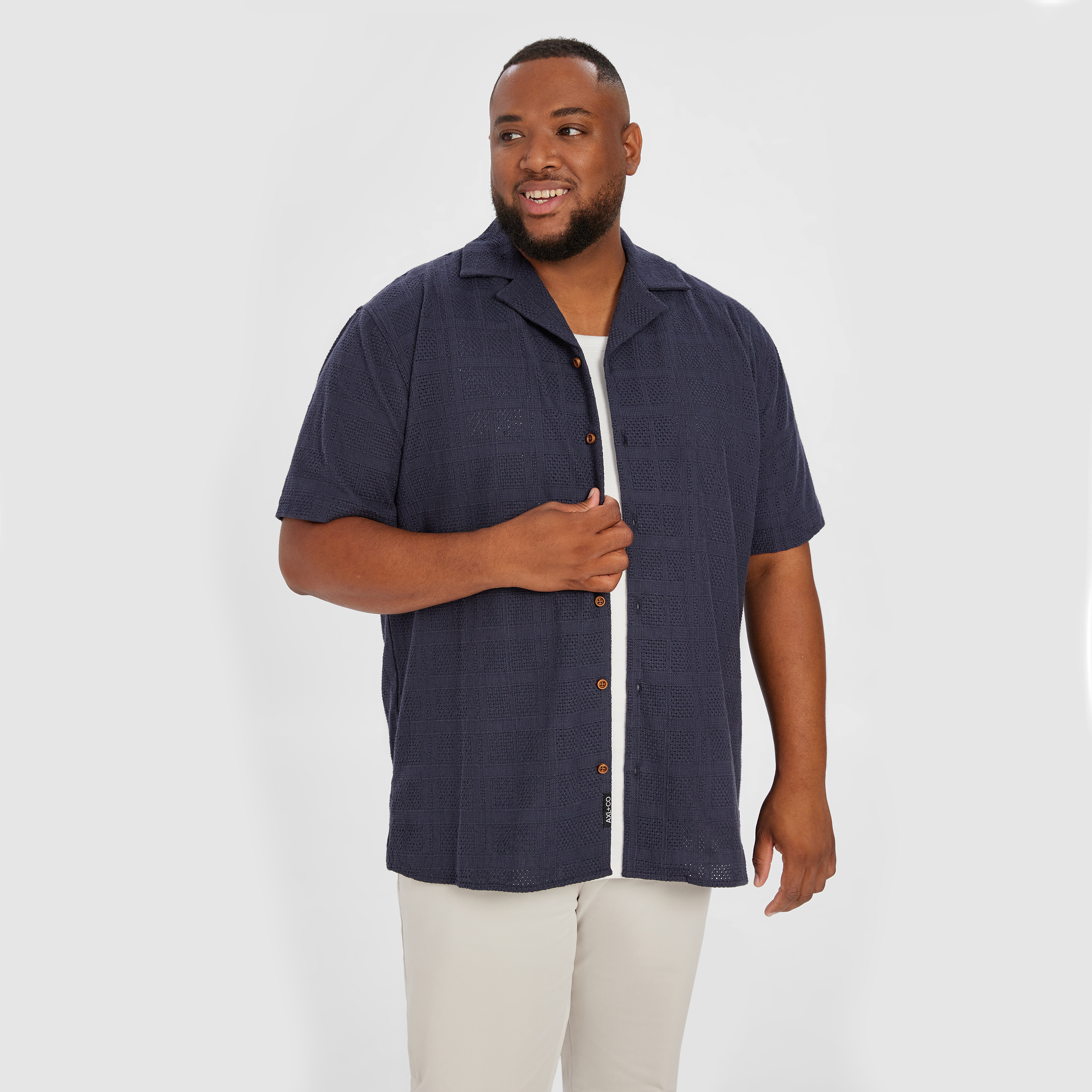 Bedford Textured Short Sleeve Shirt