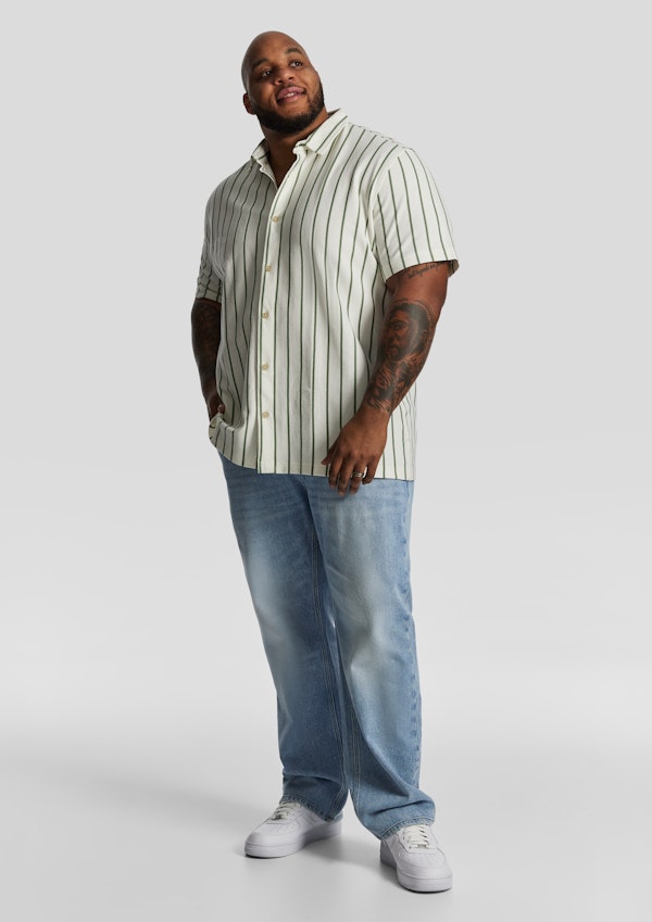 Green Medford Textured Shirt