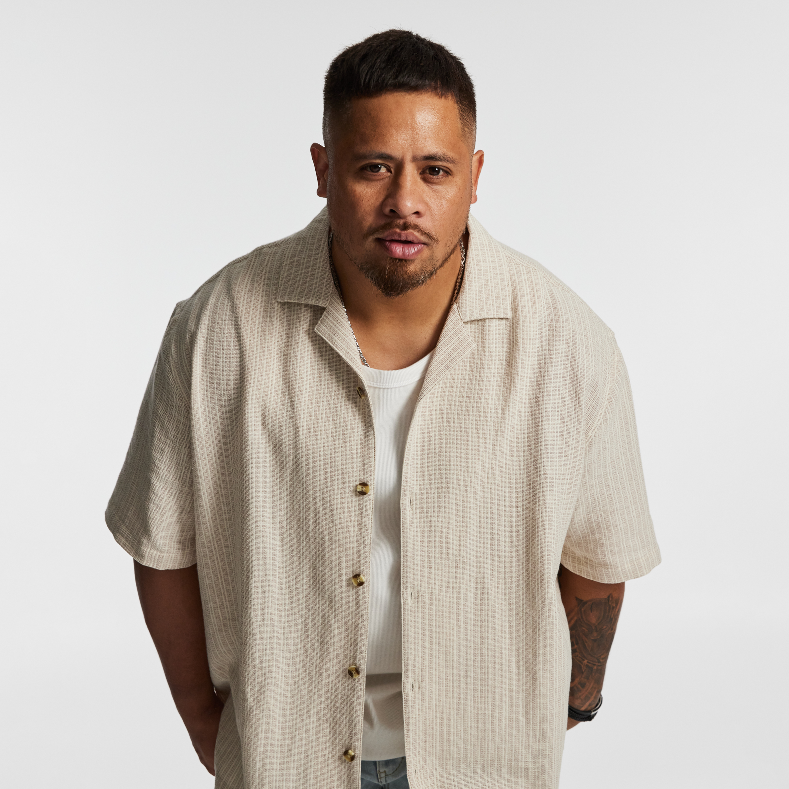 Sand Rockville Relaxed Shirt