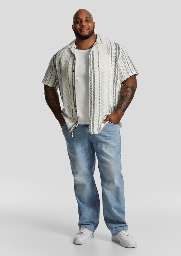 Green Beckett Textured Shirt