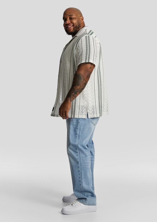 Green Beckett Textured Shirt