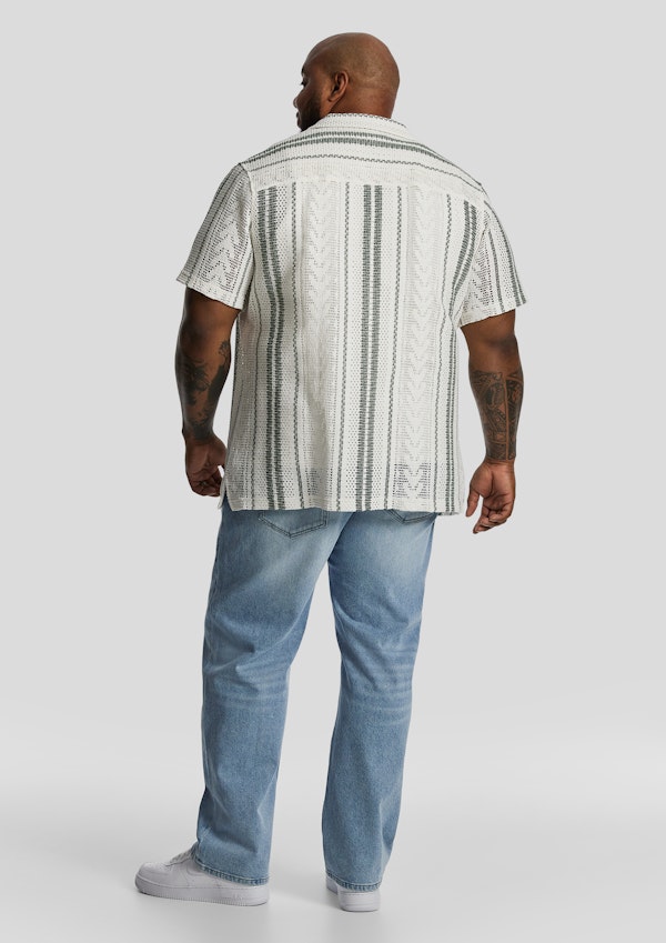 Green Beckett Textured Shirt