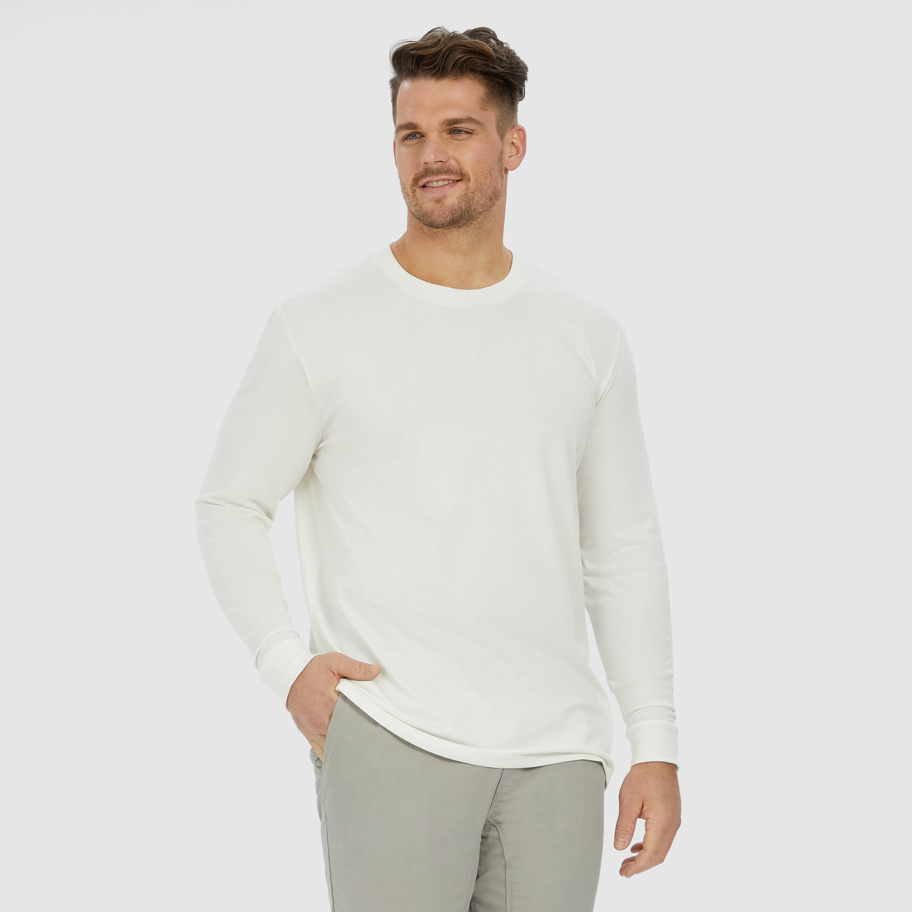 Eli Long Sleeve Crew Neck Top
