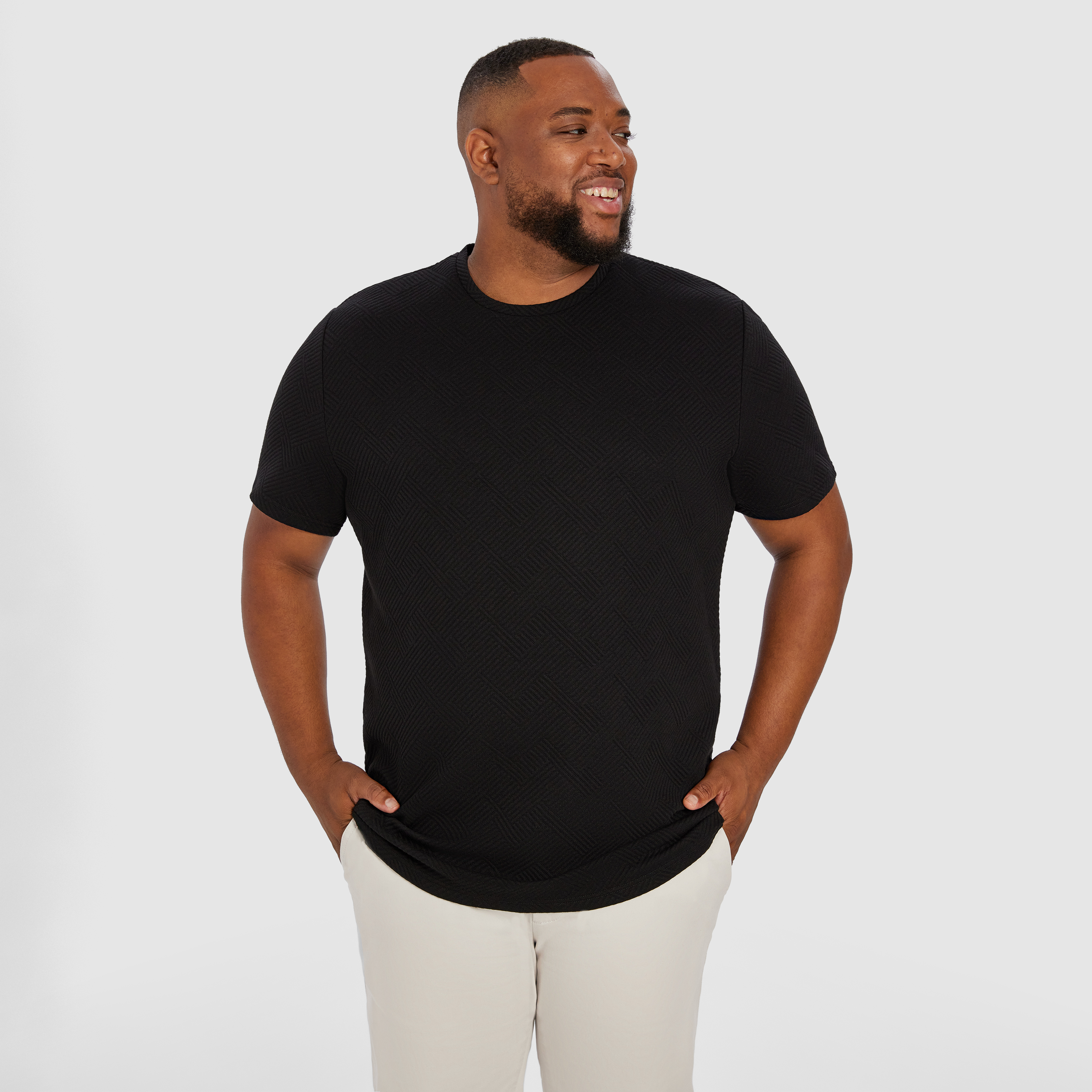 Matrix Texured Crew Tee