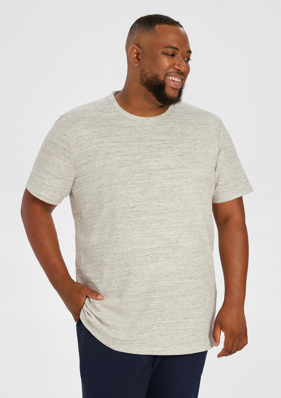 Sierra Textured Crew Tee