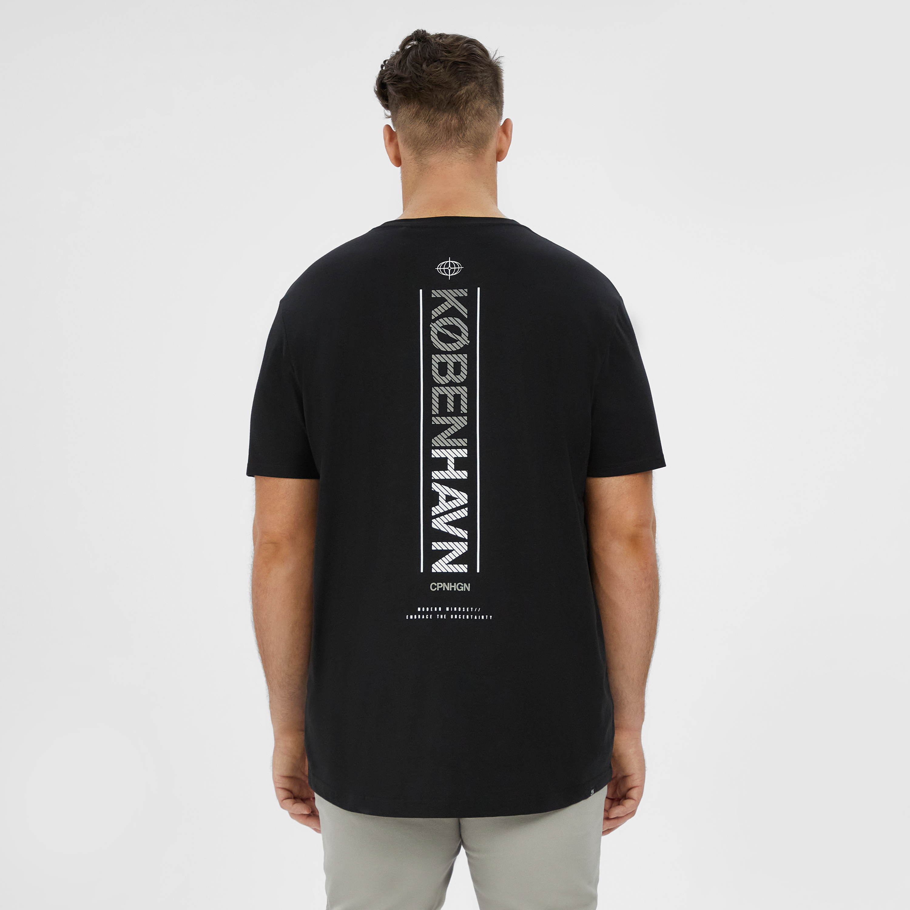 Chrome Longline Crew Tee