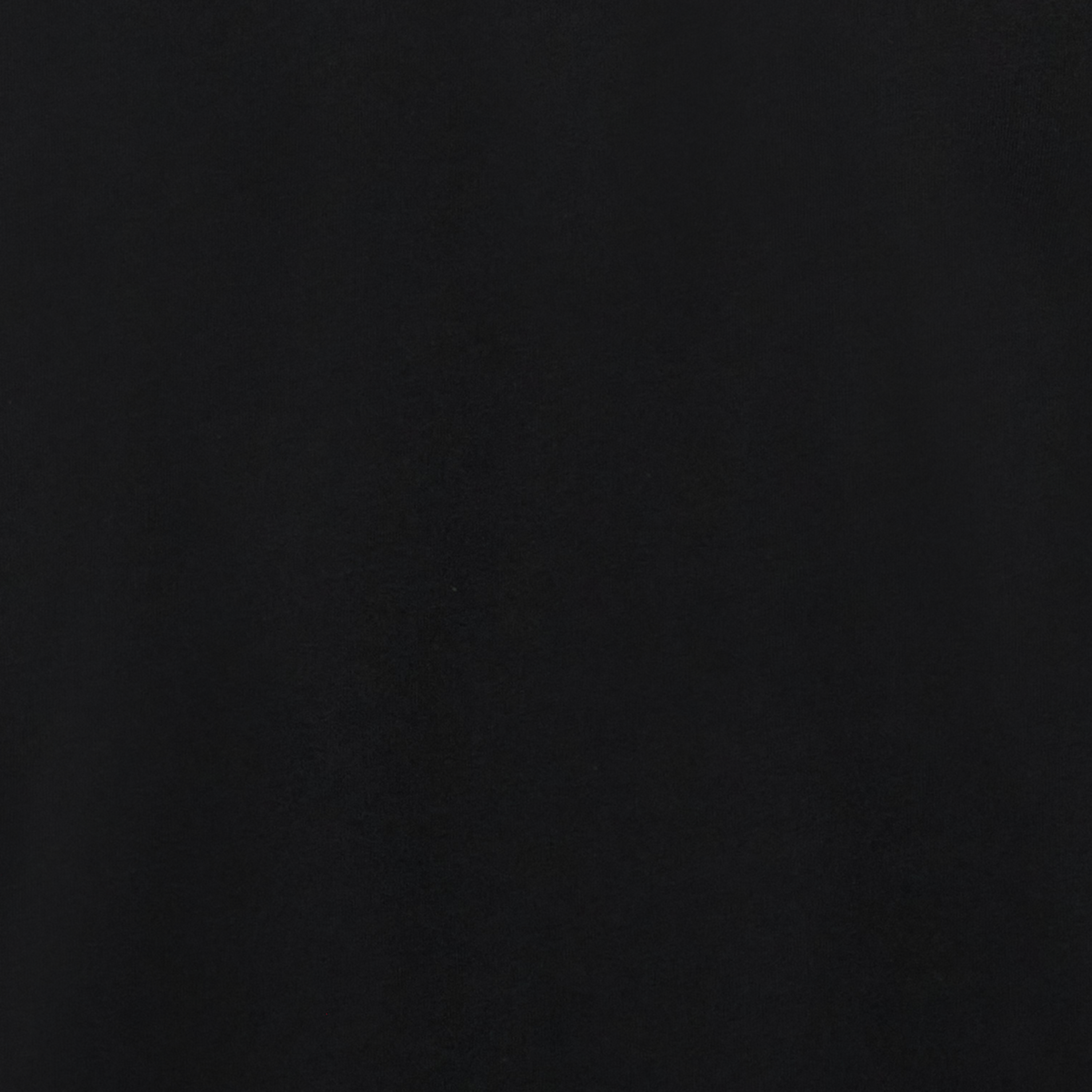 Black Chrome Longline Crew Tee