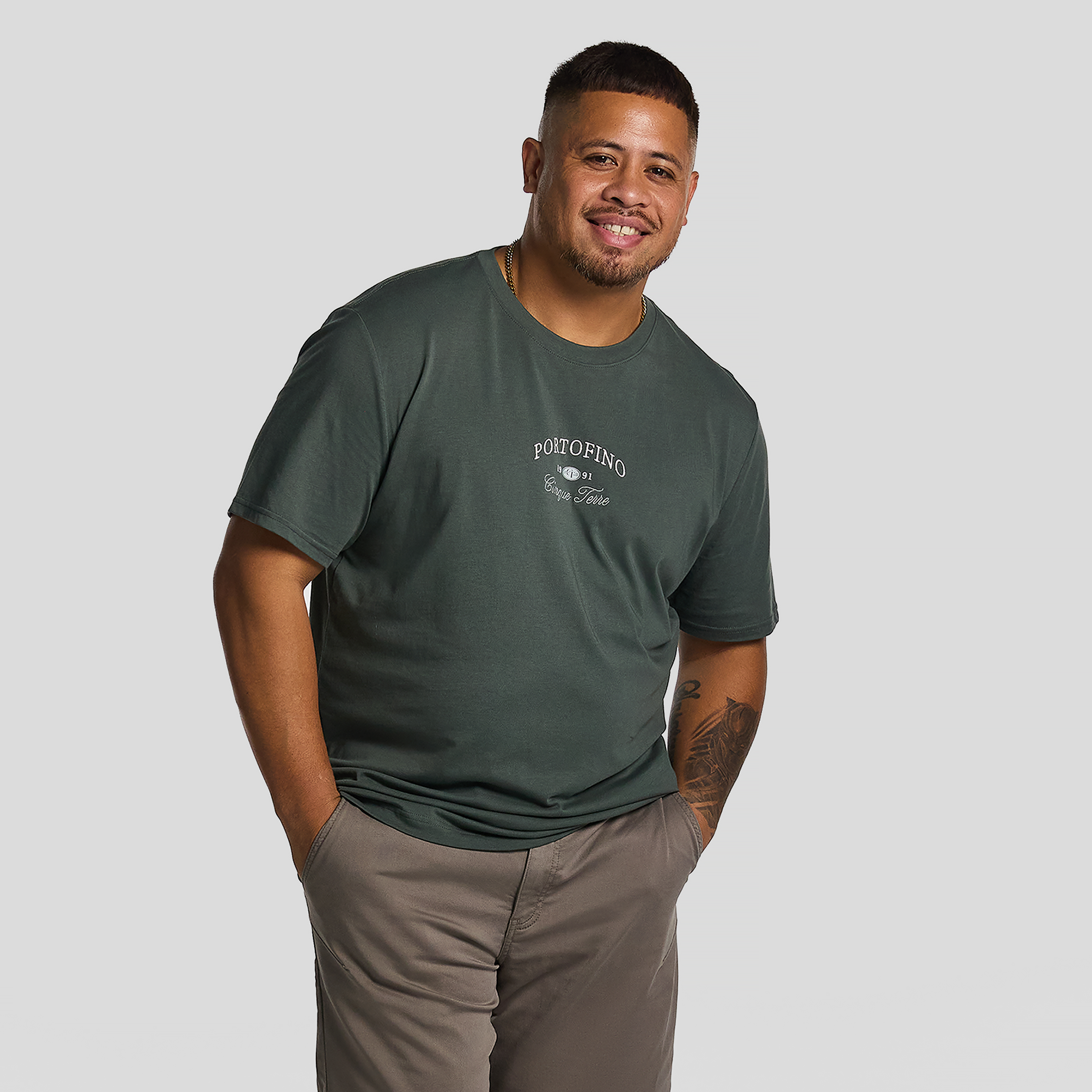 Matt Graphic Crew Neck Tee