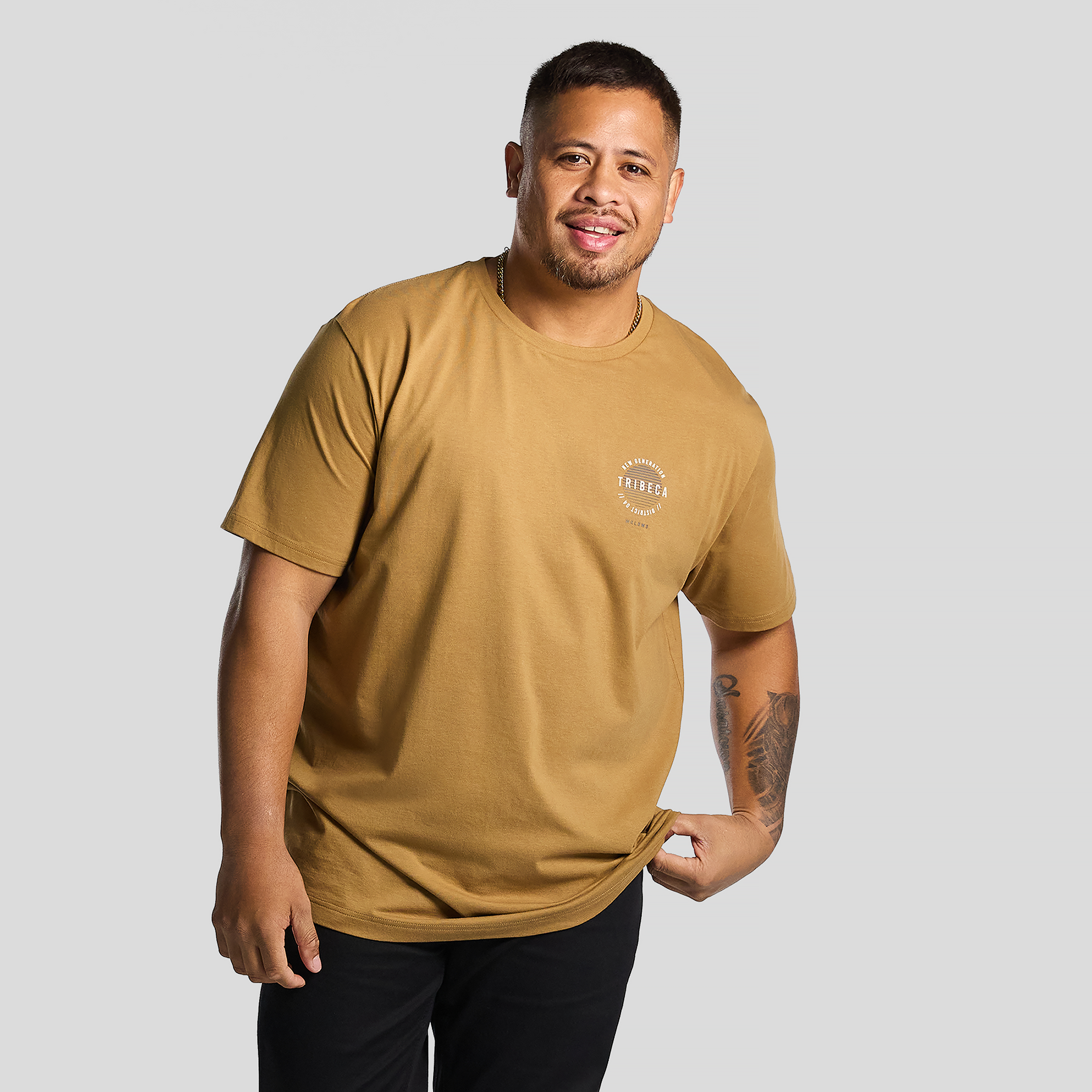 Oscar Longline Crew Neck Tee