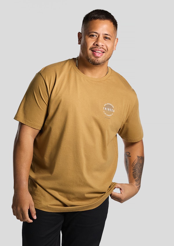 Oscar Longline Crew Neck Tee