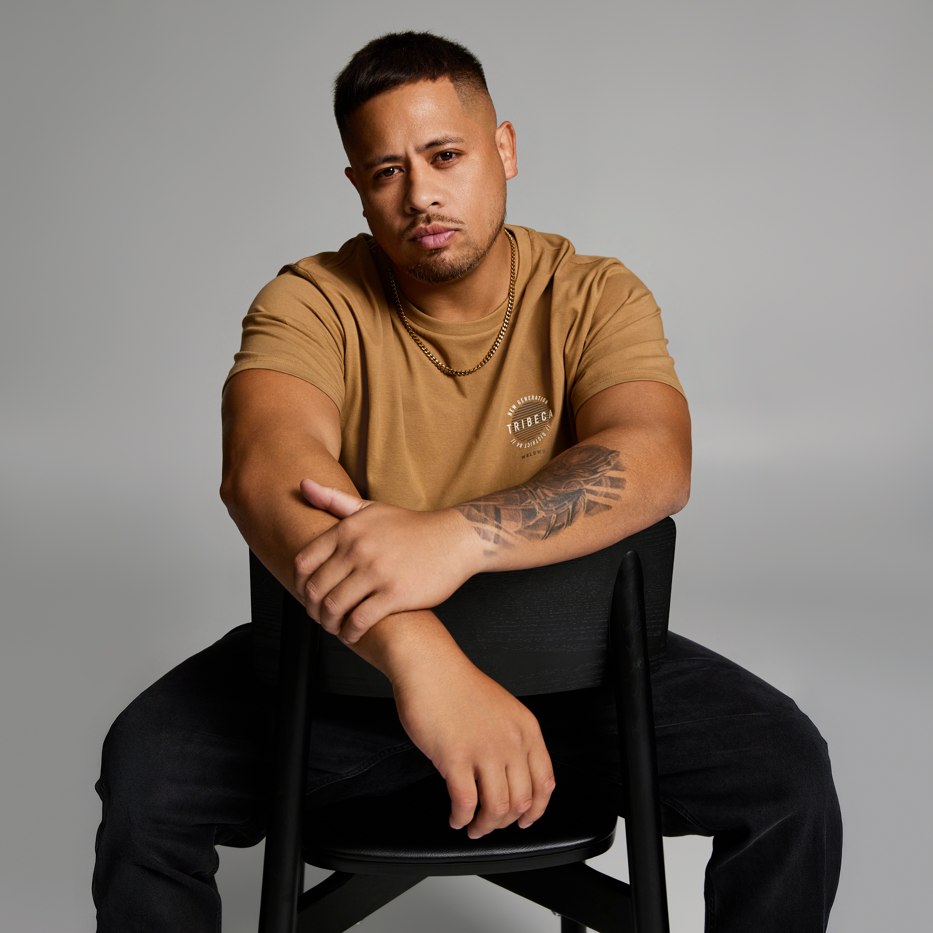 Oscar Longline Crew Neck Tee