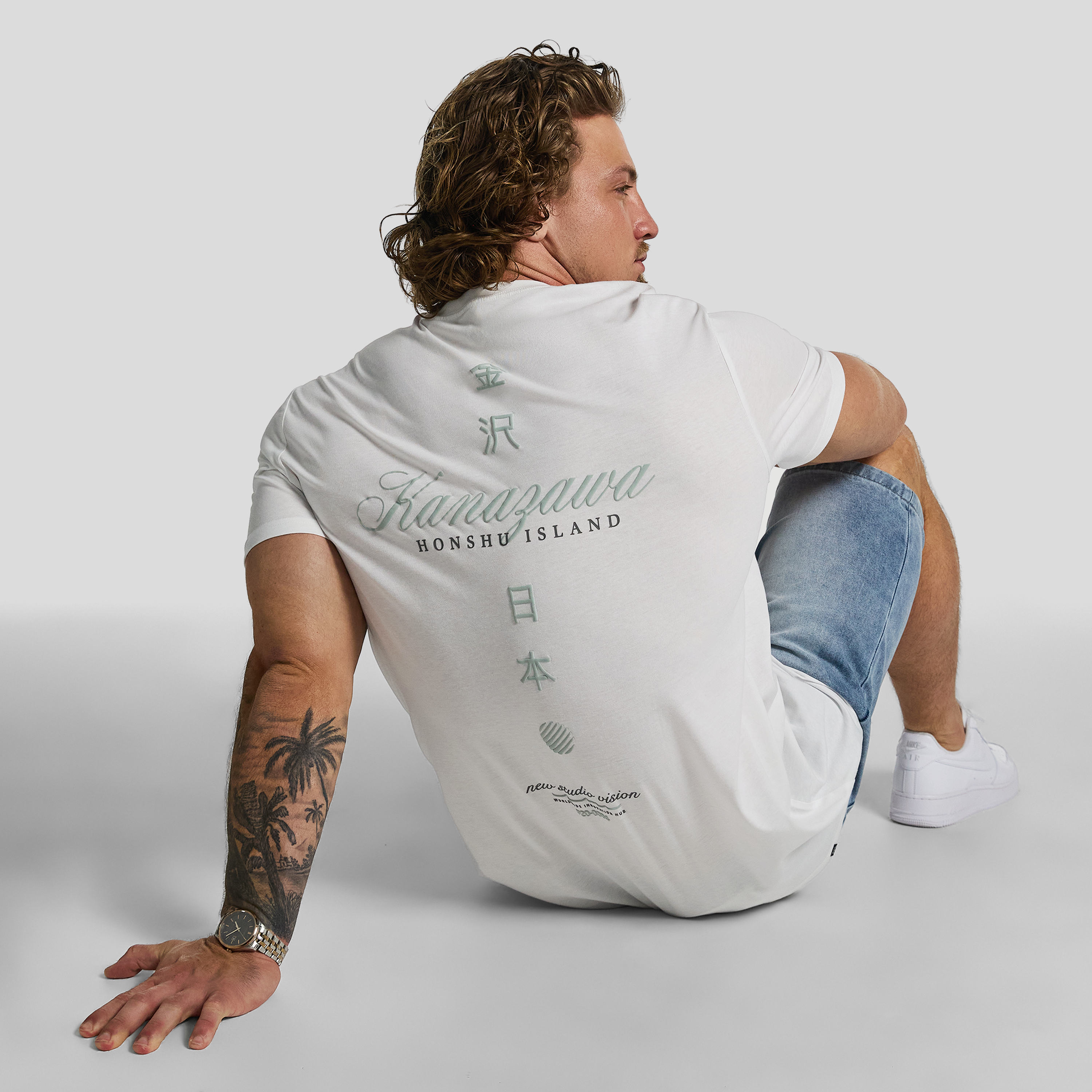 Russell Longline Crew Neck Tee