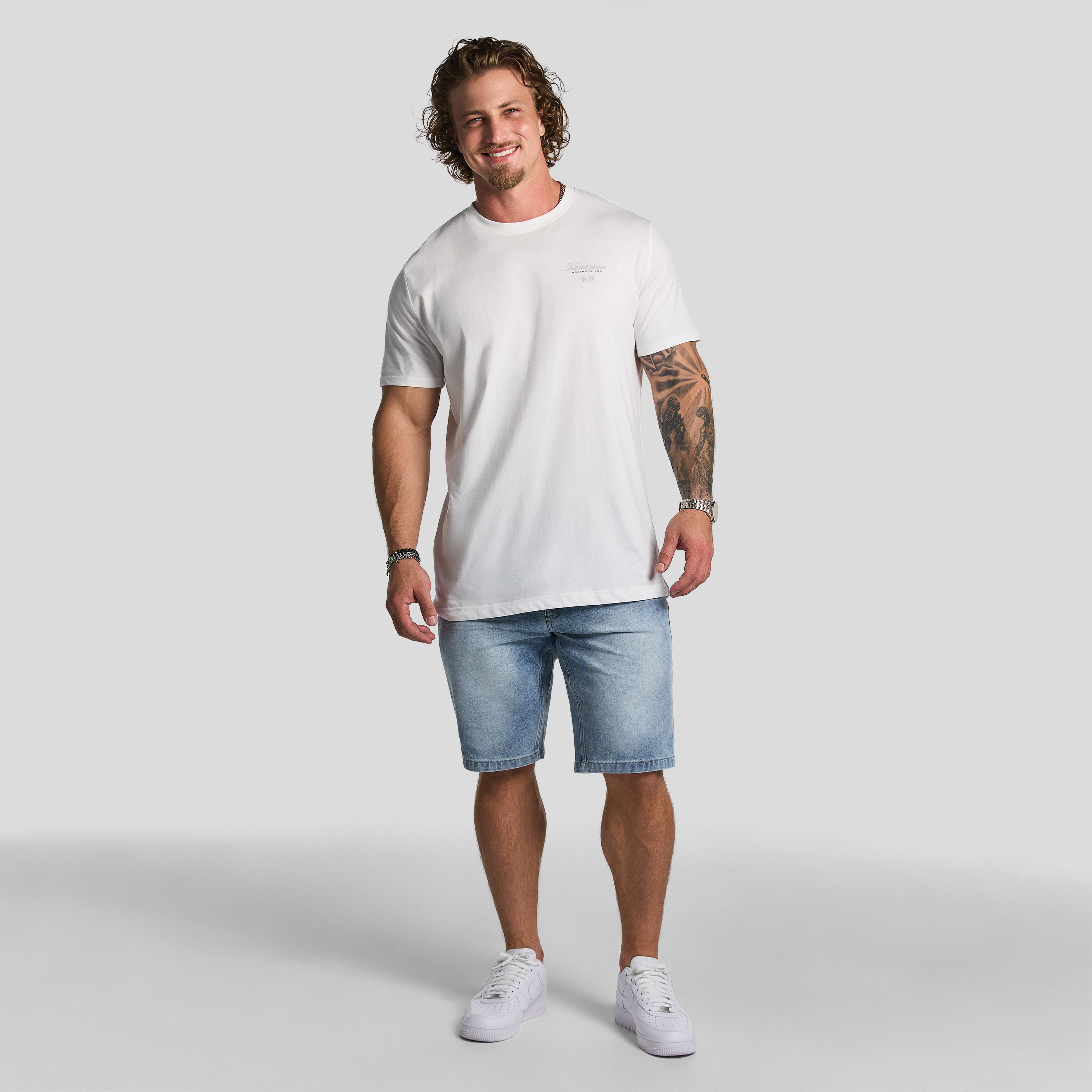 Russell Longline Crew Neck Tee