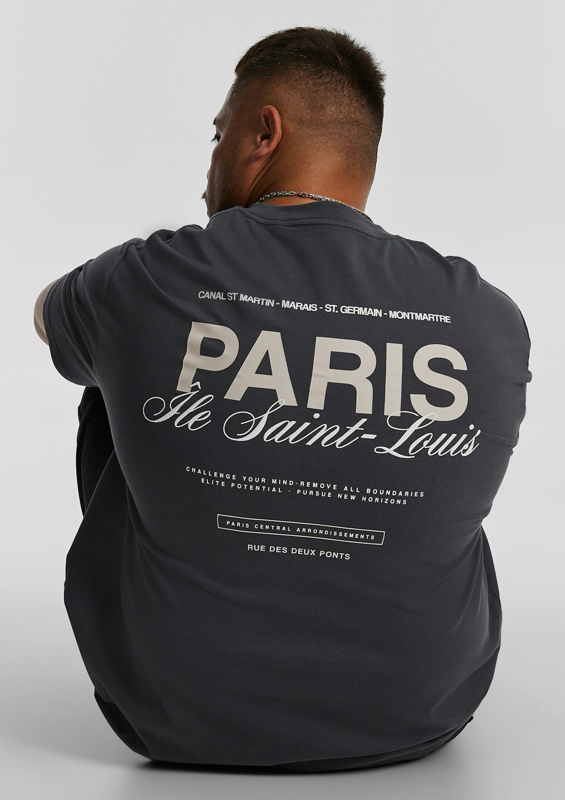 Clinton Relaxed Crew Neck Tee