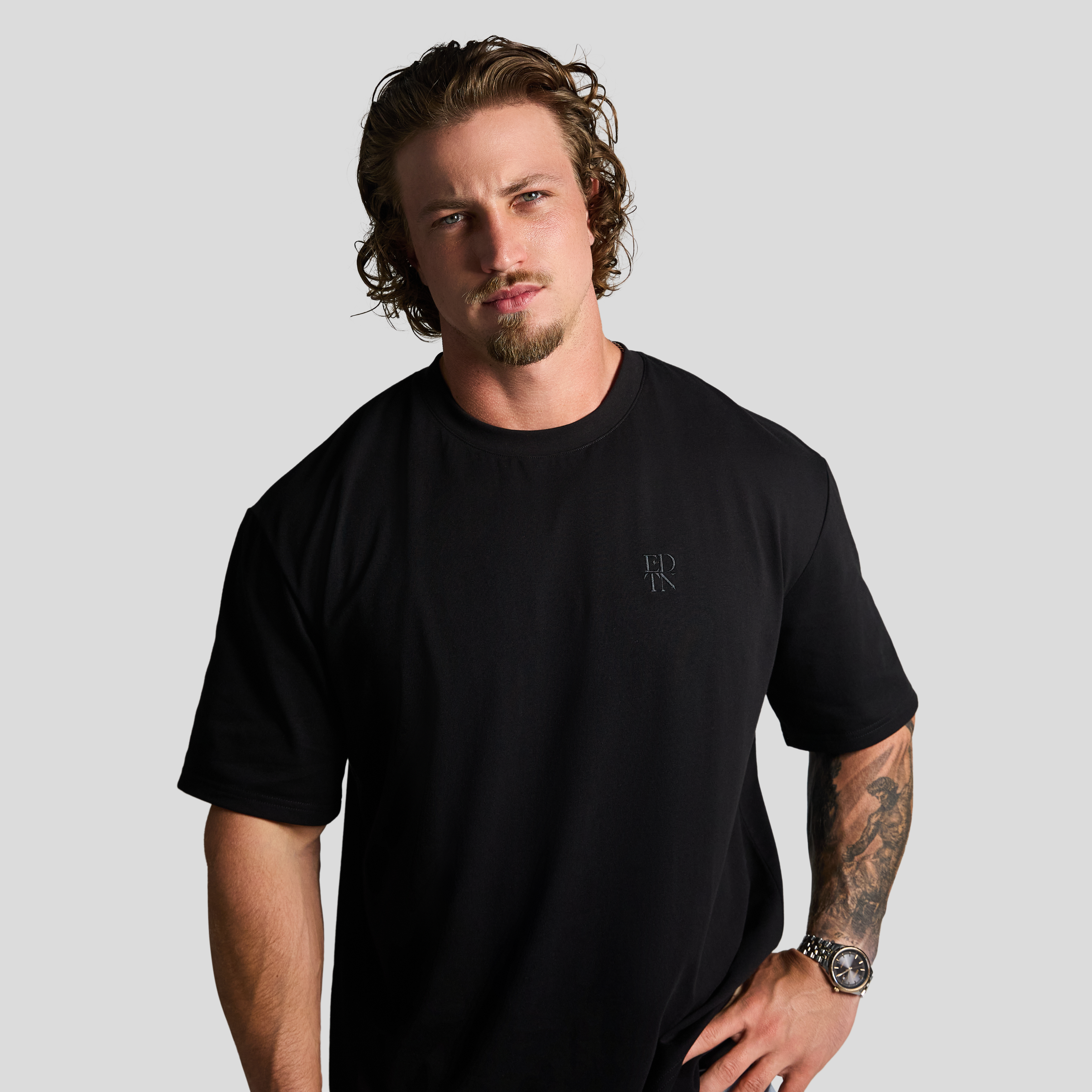 Cole Relaxed Crew Neck Tee