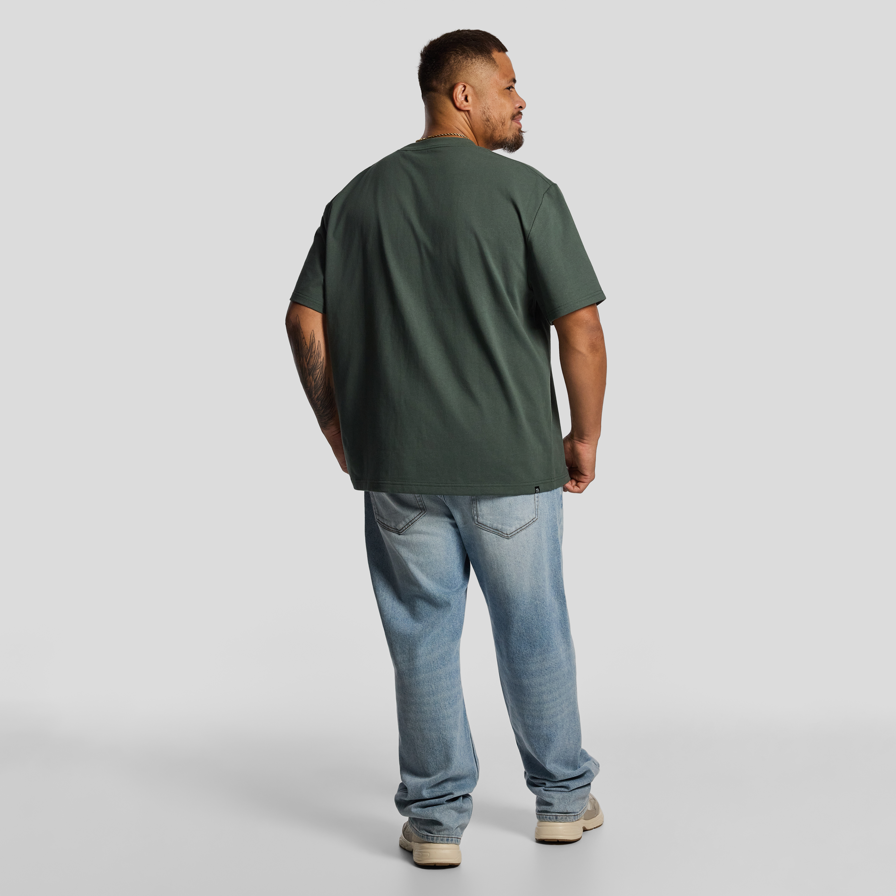 Green Cole Relaxed Crew Tee