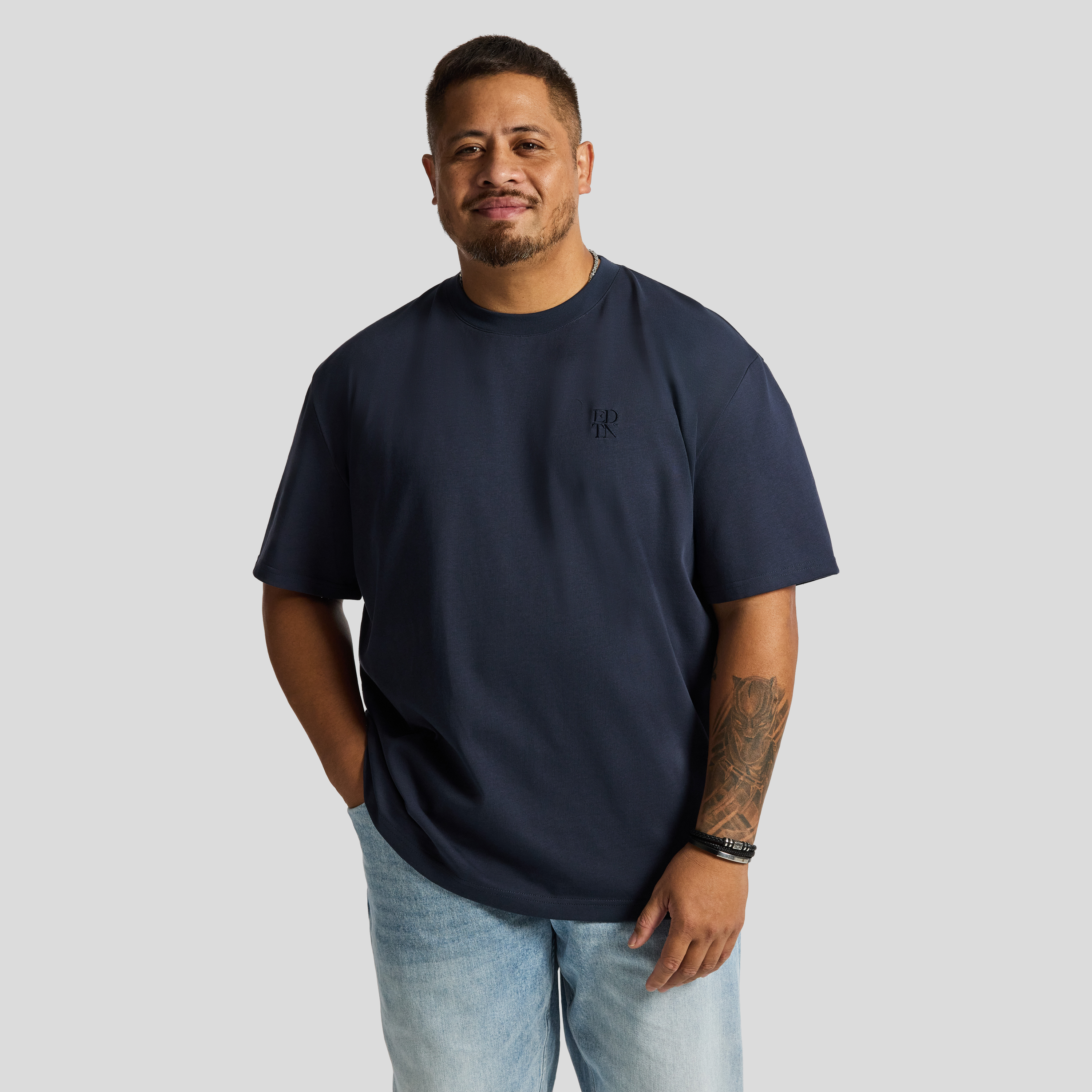 Cole Relaxed Crew Neck Tee