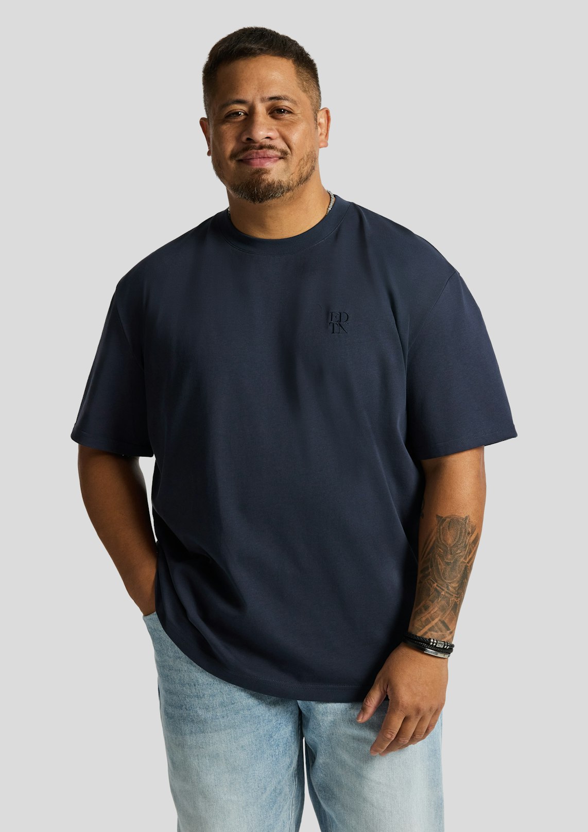 Cole Relaxed Crew Neck Tee