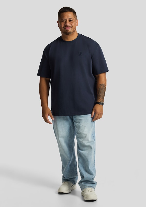 Steel Cole Relaxed Crew Neck Tee