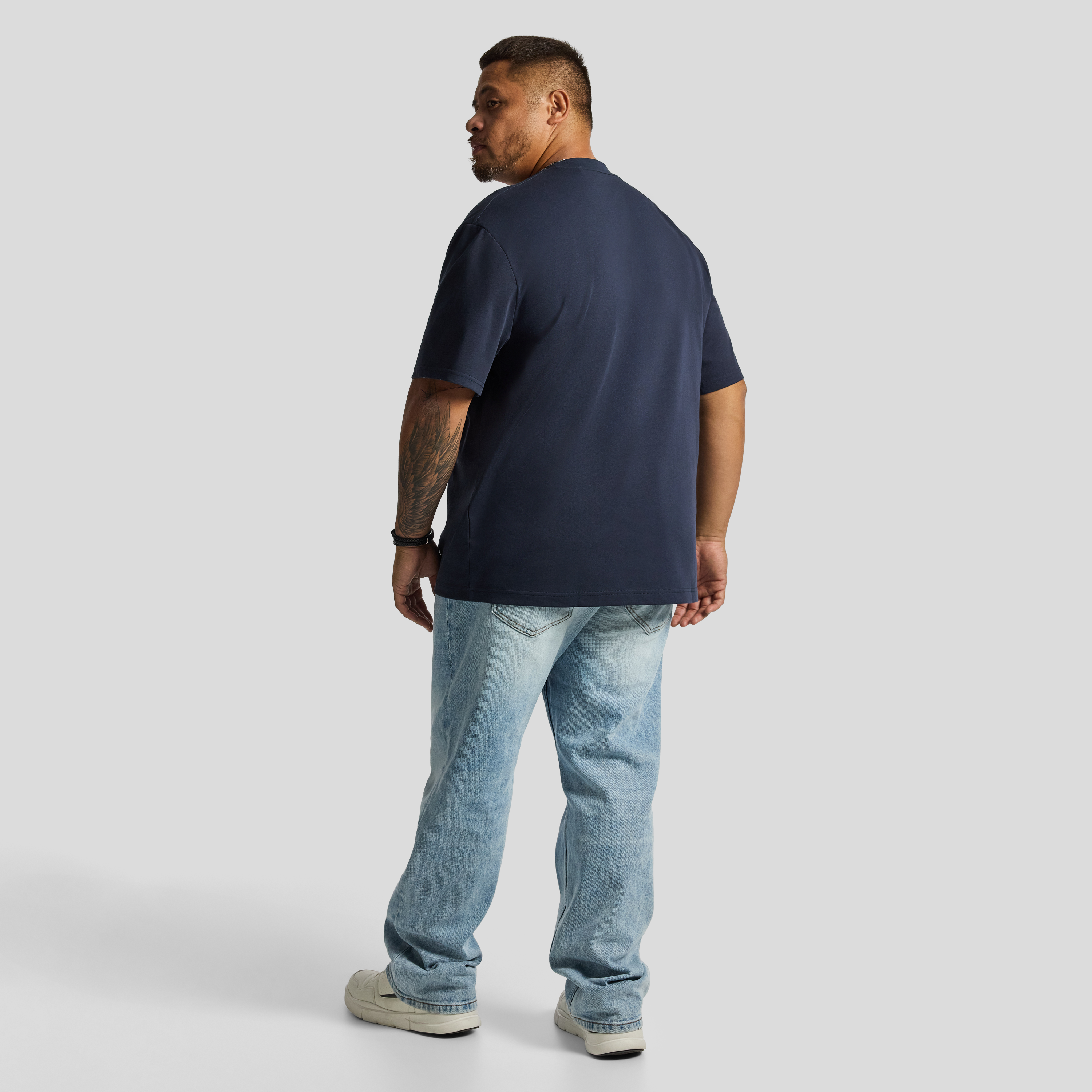 Steel Cole Relaxed Crew Neck Tee