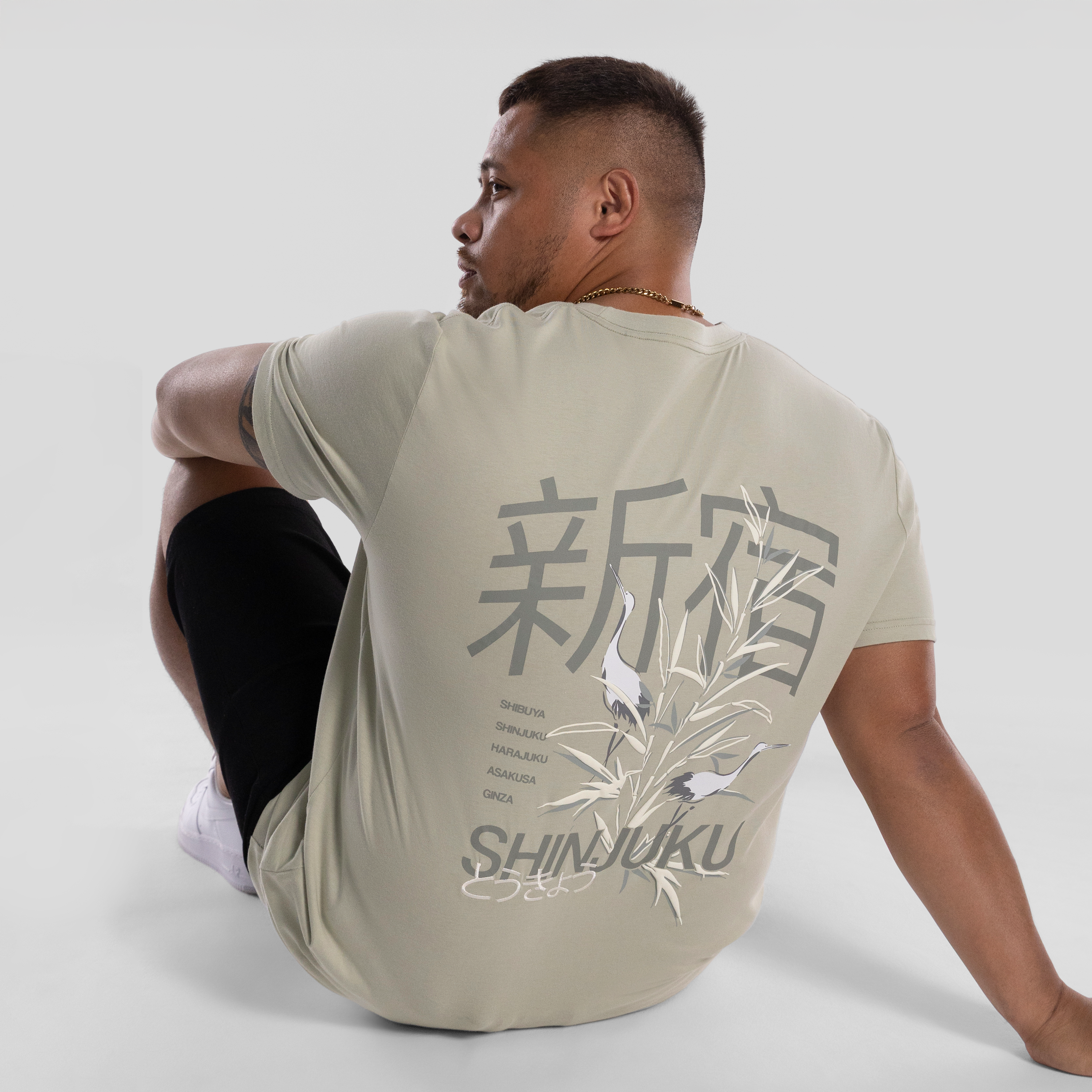 Teddy Longline Crew Tee