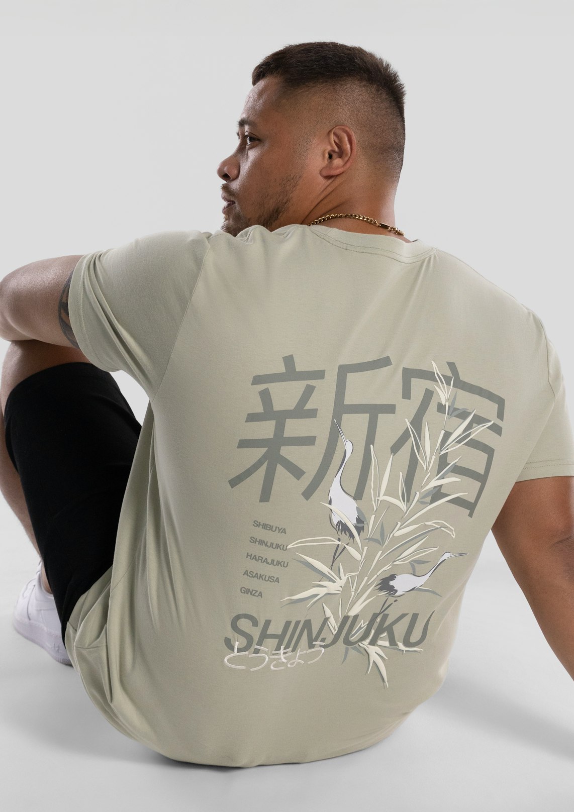 Teddy Longline Crew Tee