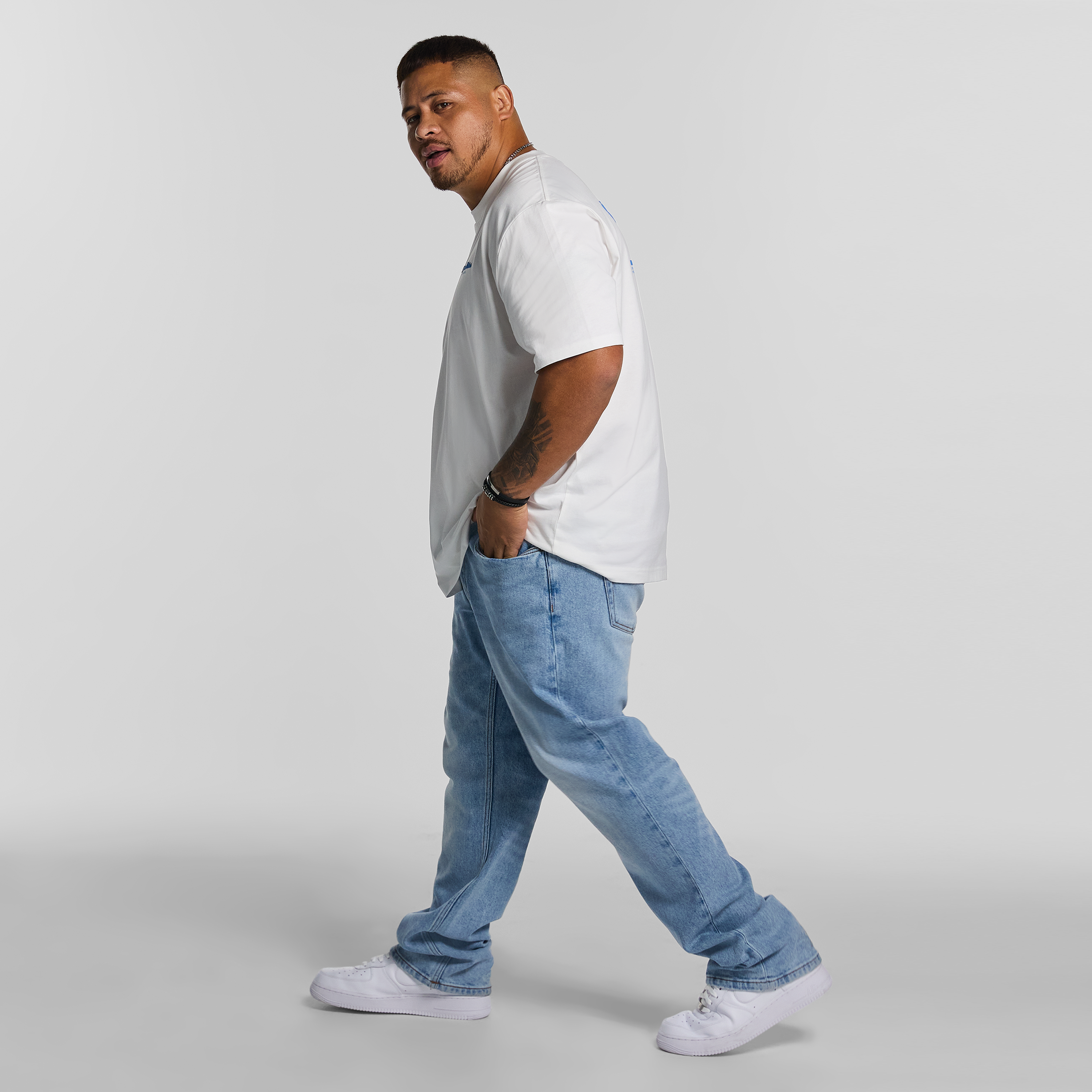 Off White Dex Relaxed Crew Neck Tee