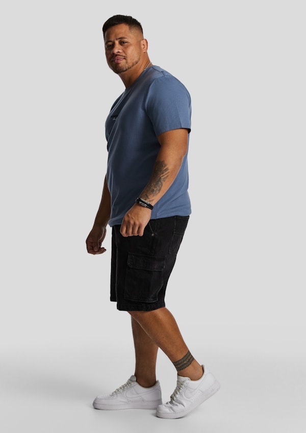 Blue Earl Crew Neck Tee