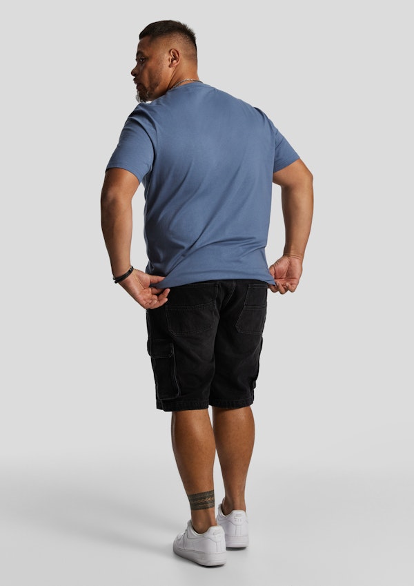 Blue Earl Crew Neck Tee