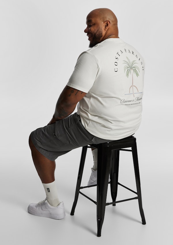 Off White Playa Relaxed Crew Tee