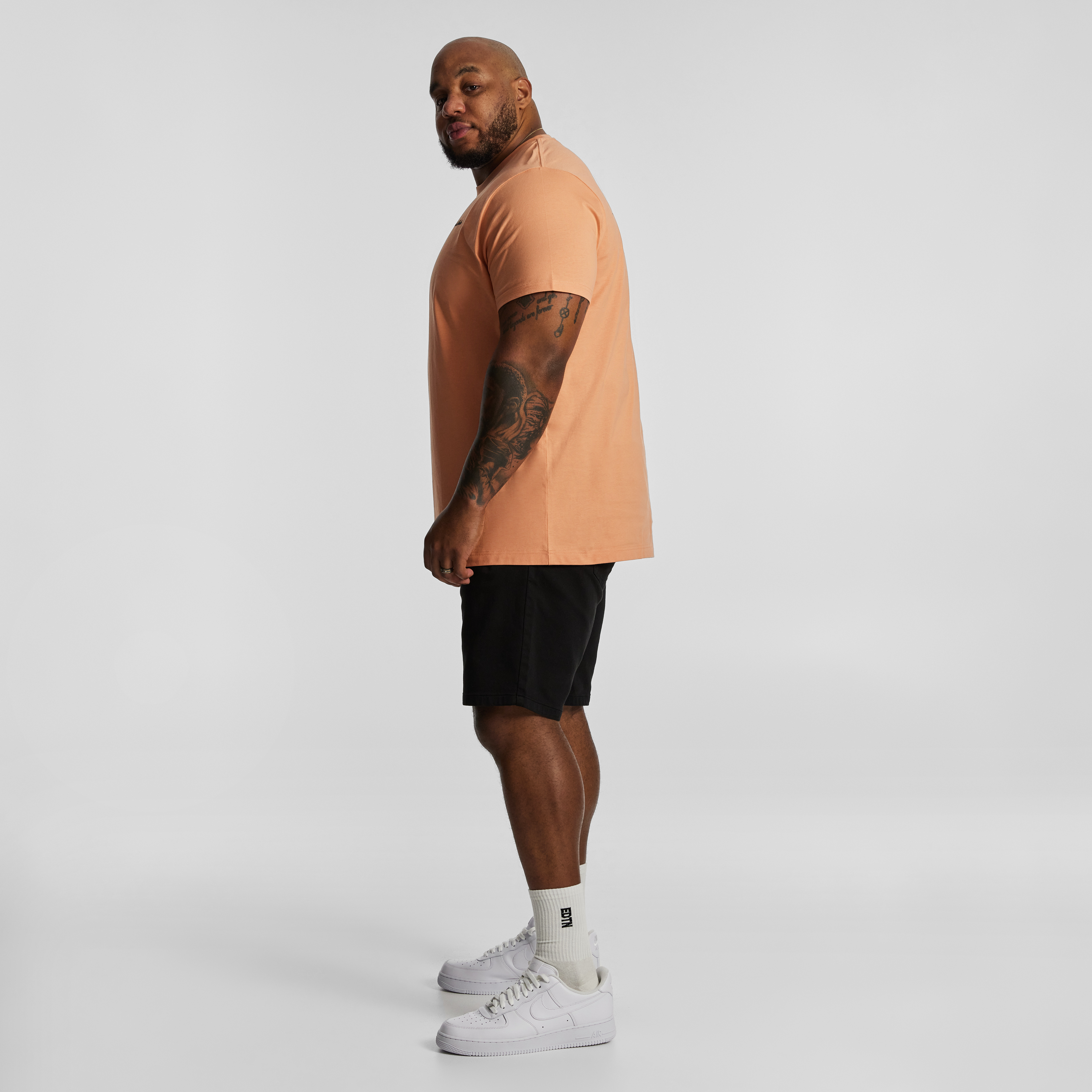 Orange Villa Crew Neck Tee