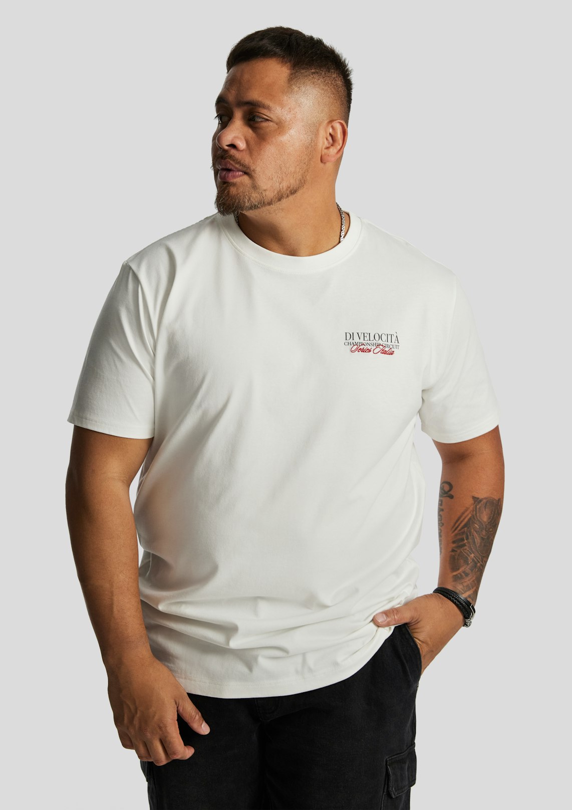 Vin Relaxed Crew Neck Tee