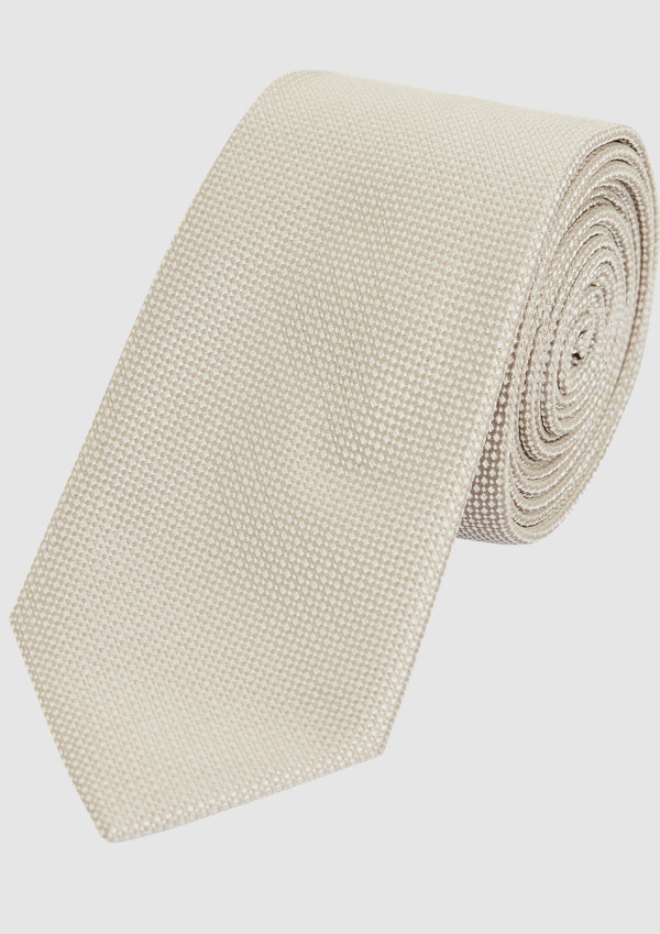 Textured 7 Cm Tie