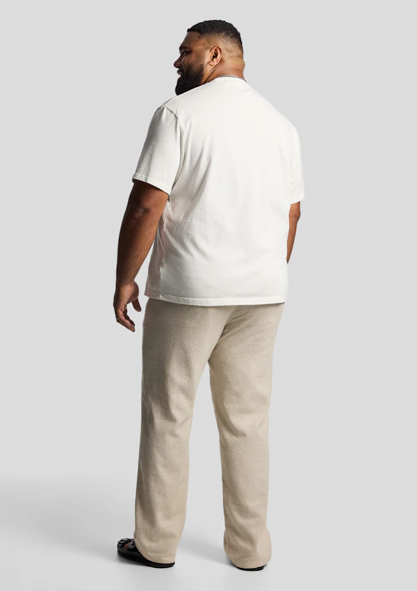 Sand Cabana Linen Blend Pant