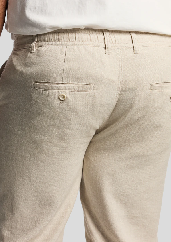 Sand Cabana Linen Blend Pant