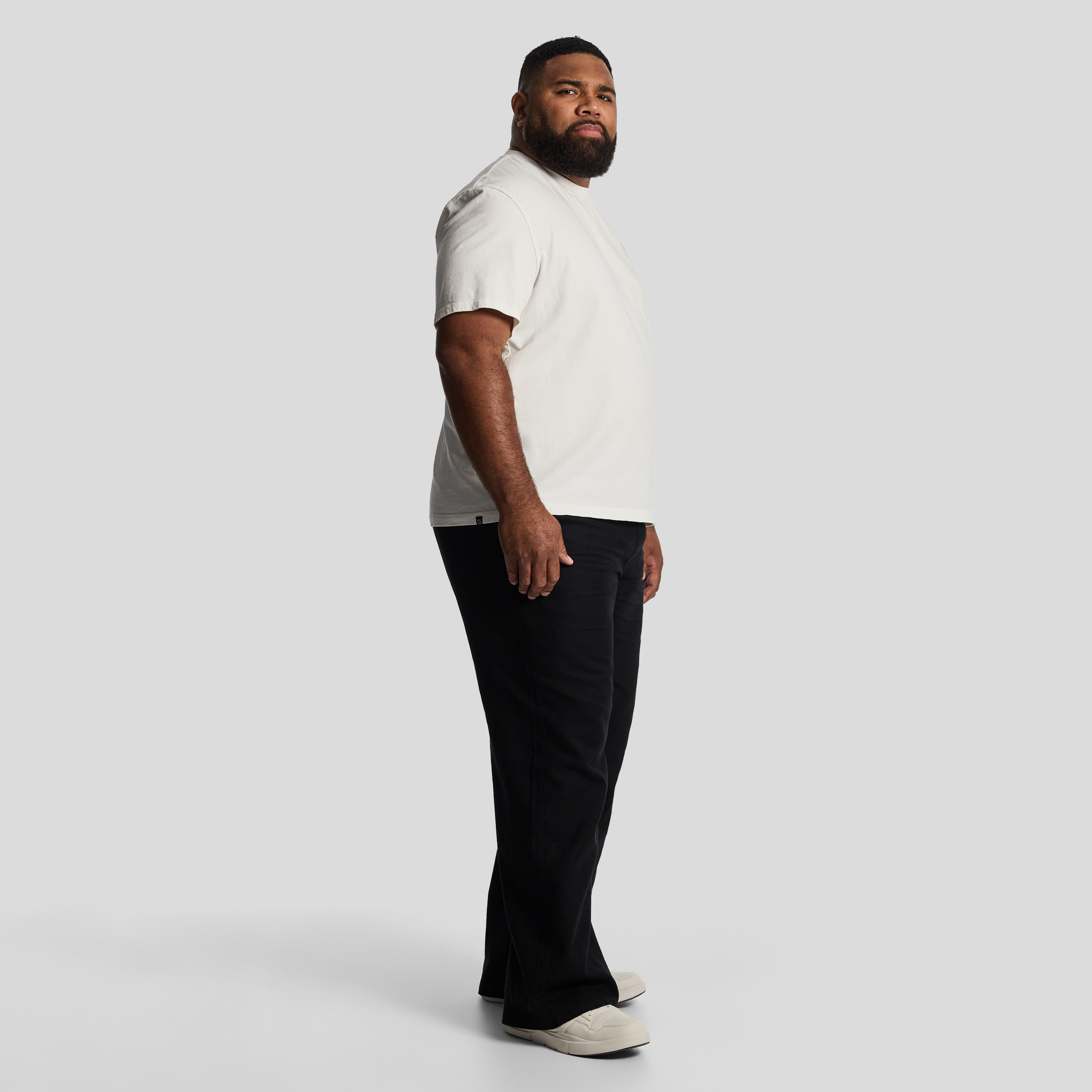 Black Kai Relaxed Textured Pant