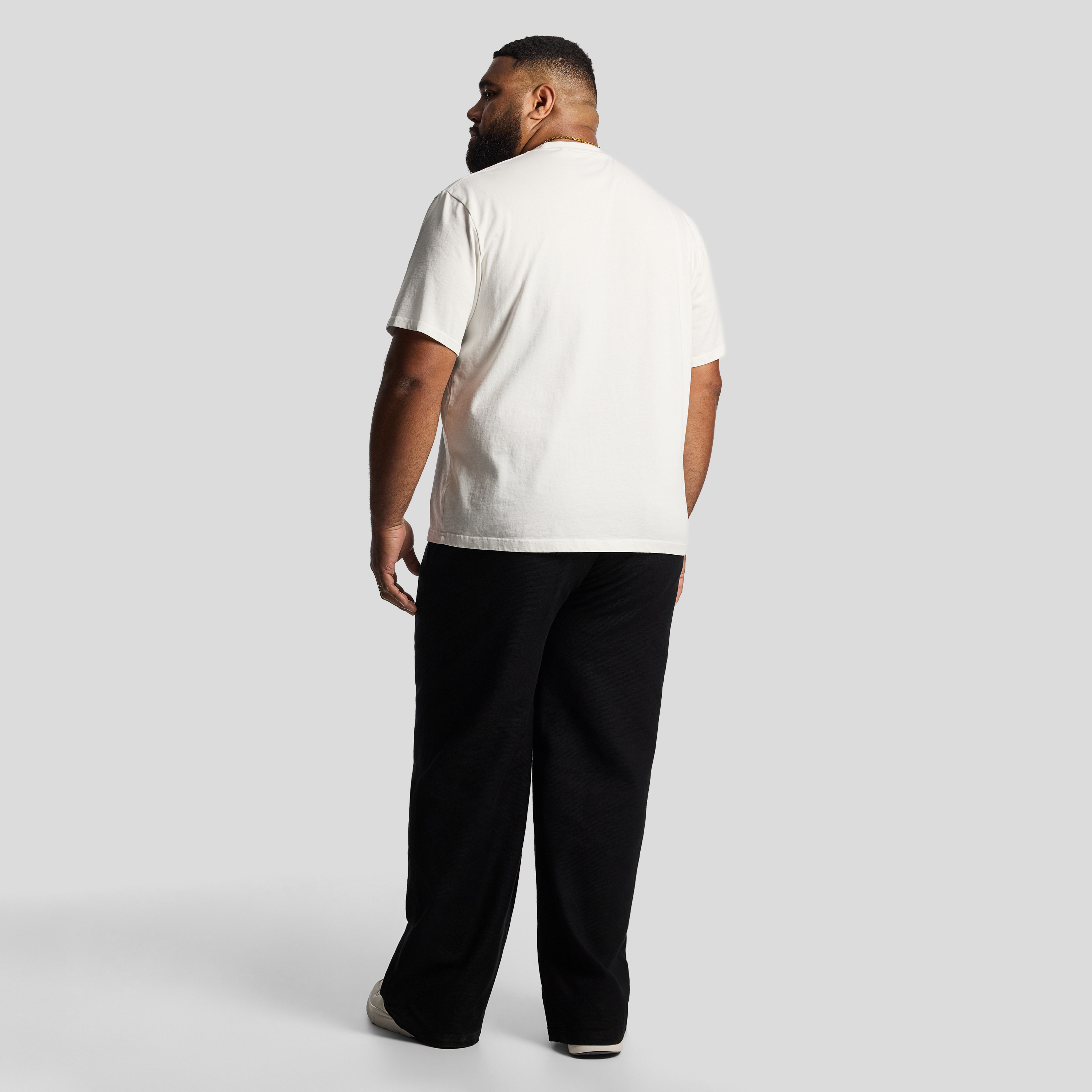 Black Kai Relaxed Textured Pant