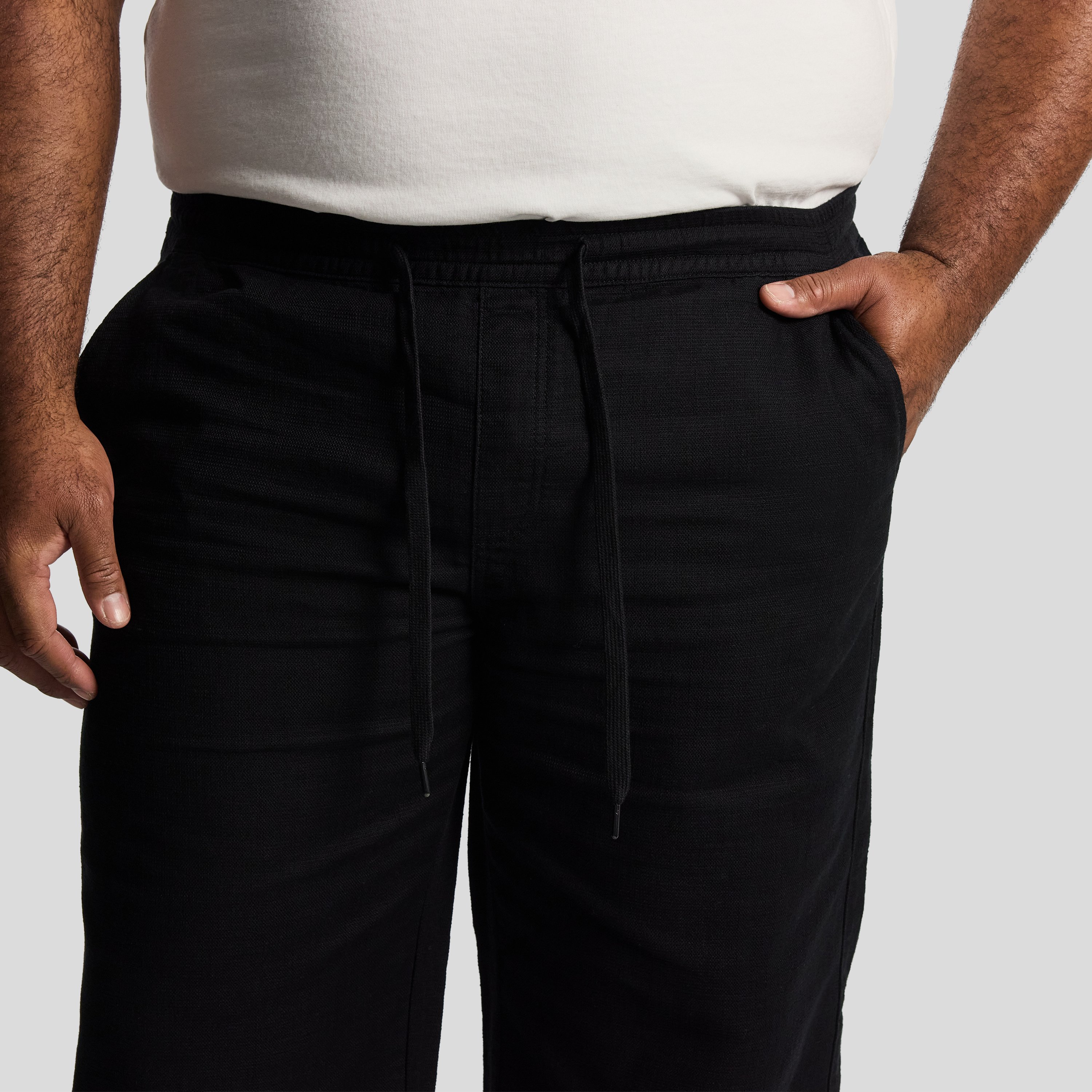 Black Kai Relaxed Textured Pant