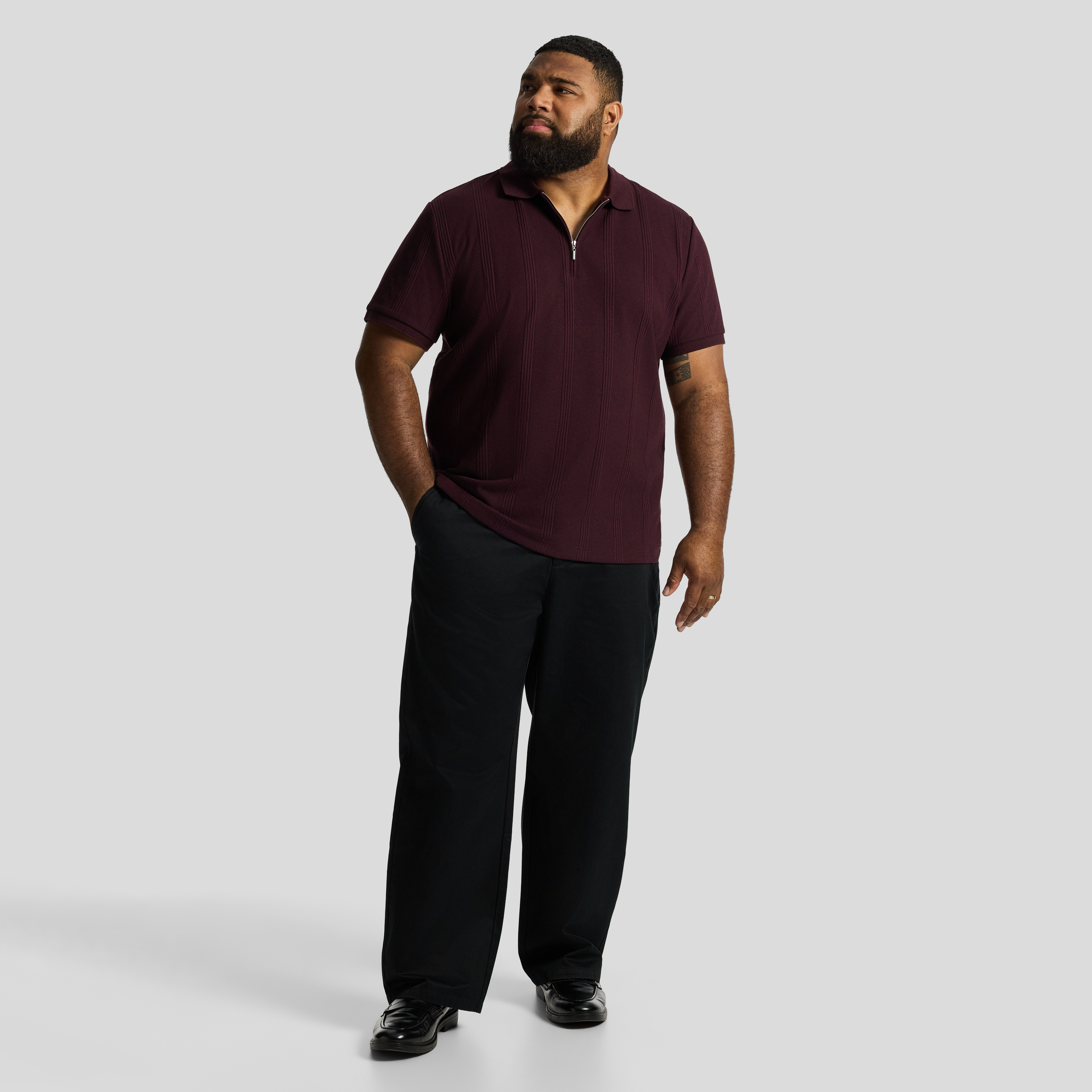 Black Dixon Relaxed Chino