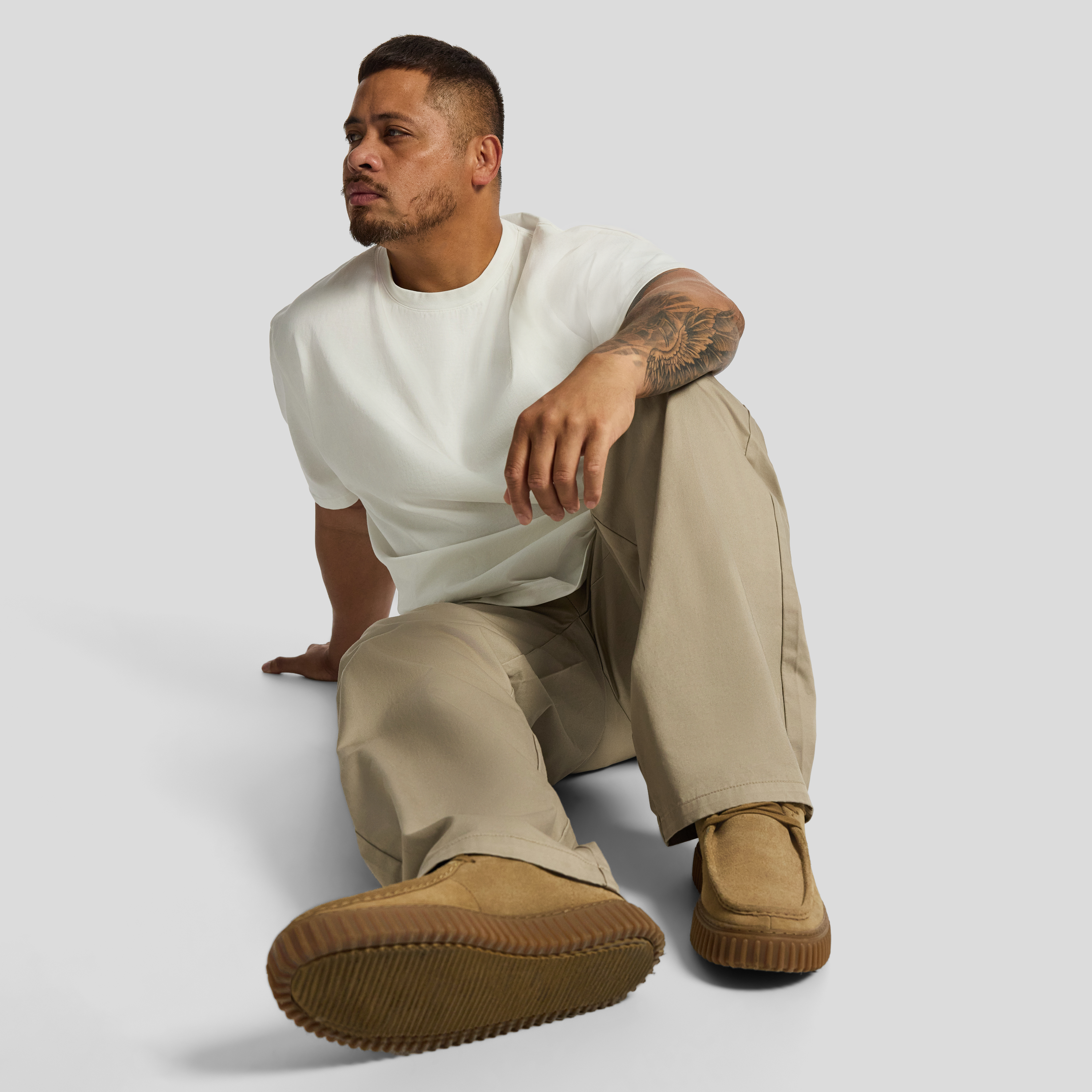 Sand Dixon Relaxed Chino