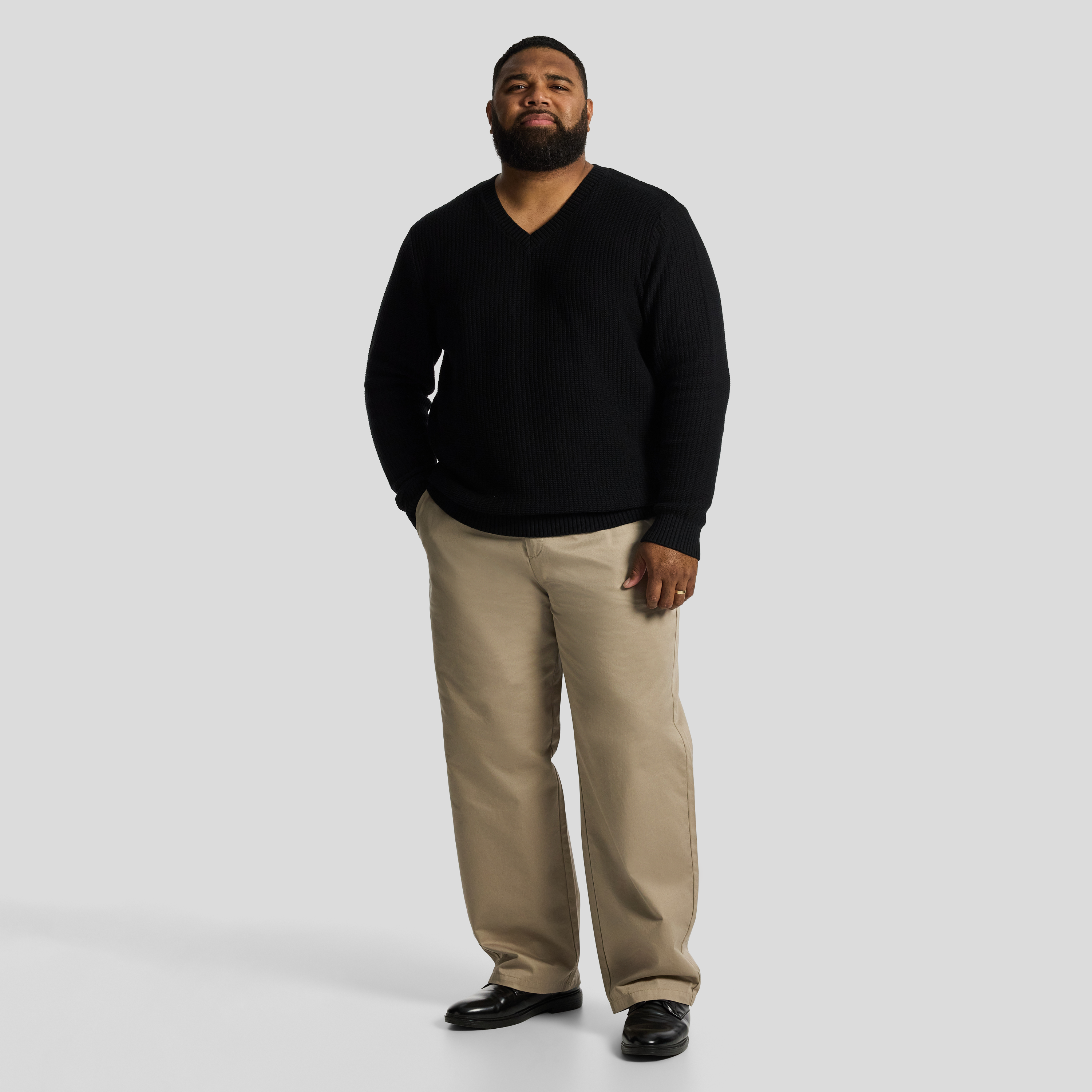 Sand Dixon Relaxed Chino