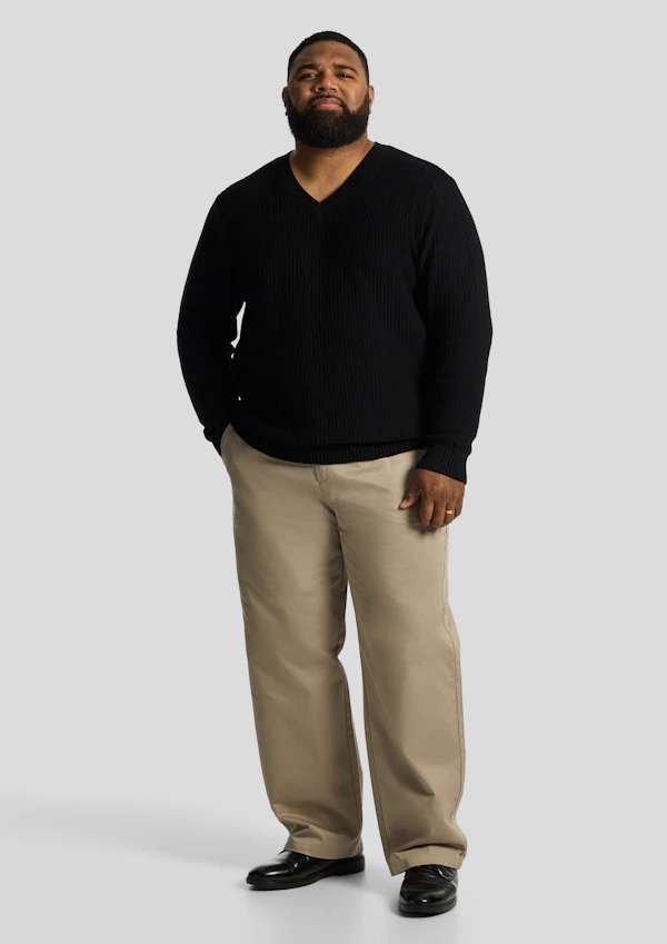 Sand Dixon Relaxed Chino