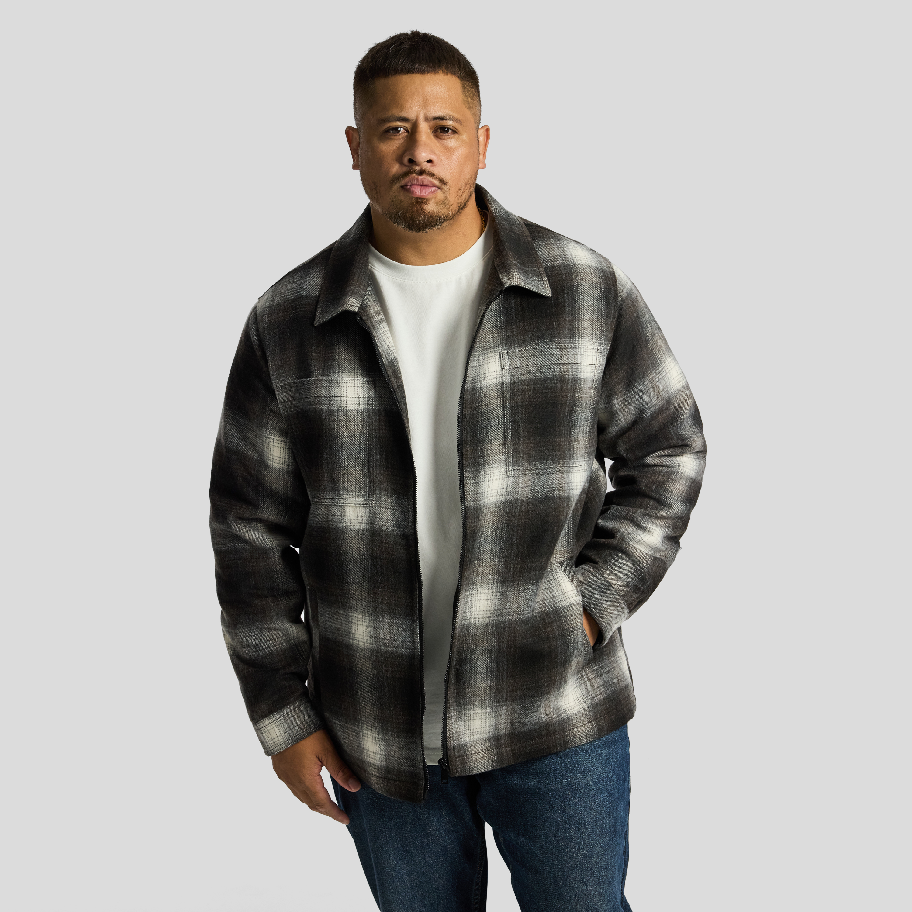 Sterling Check Shacket