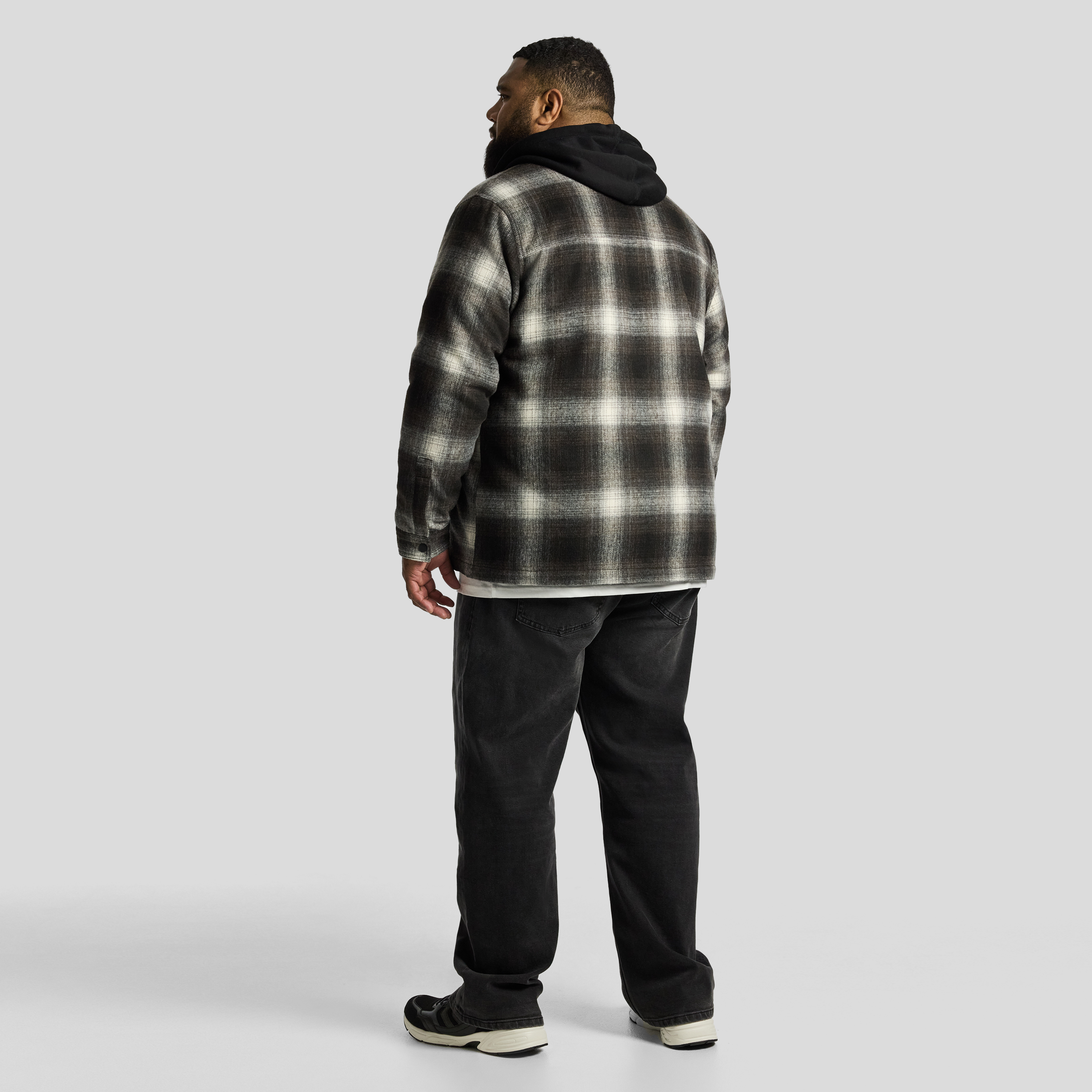 Brown Sterling Check Shacket