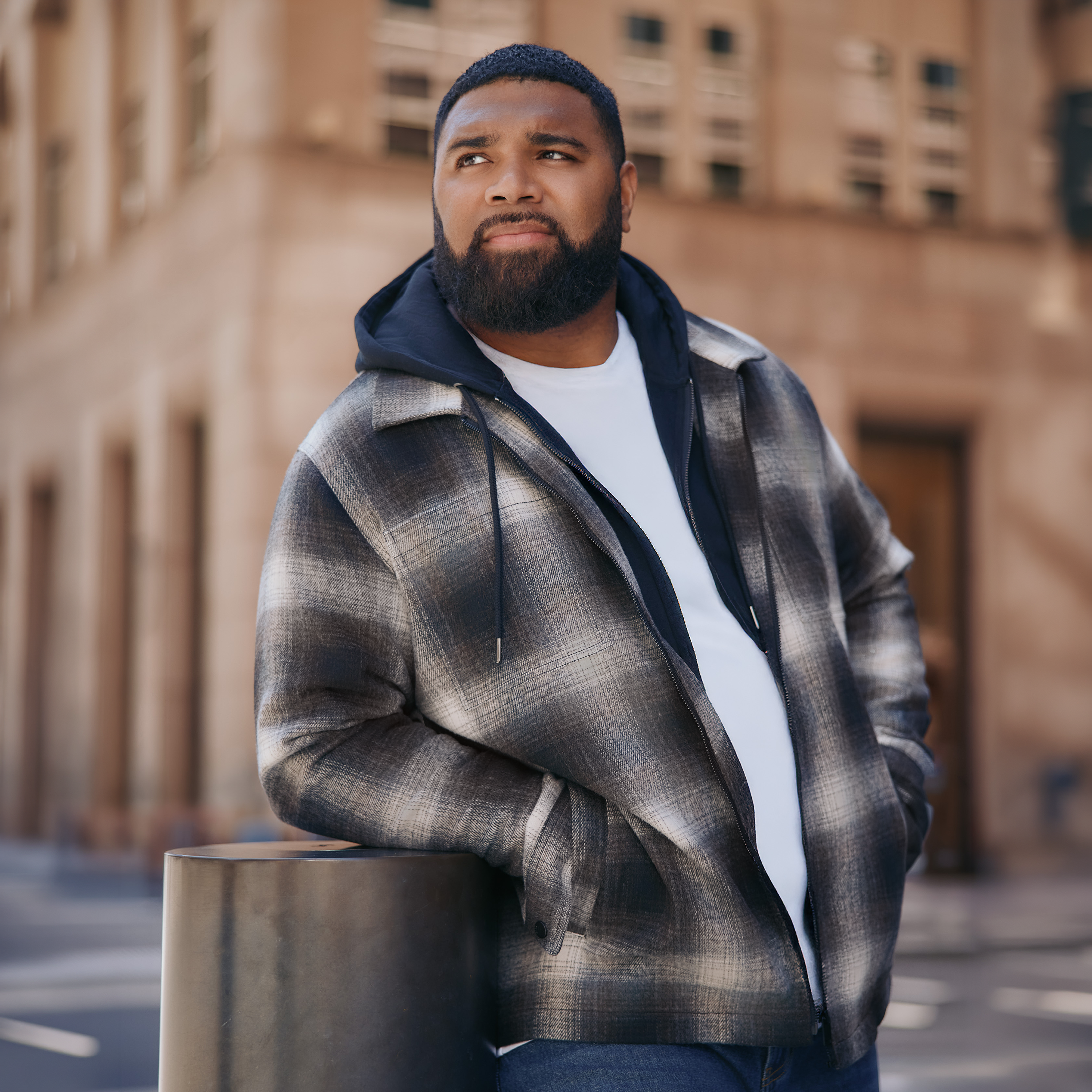 Sterling Check Shacket