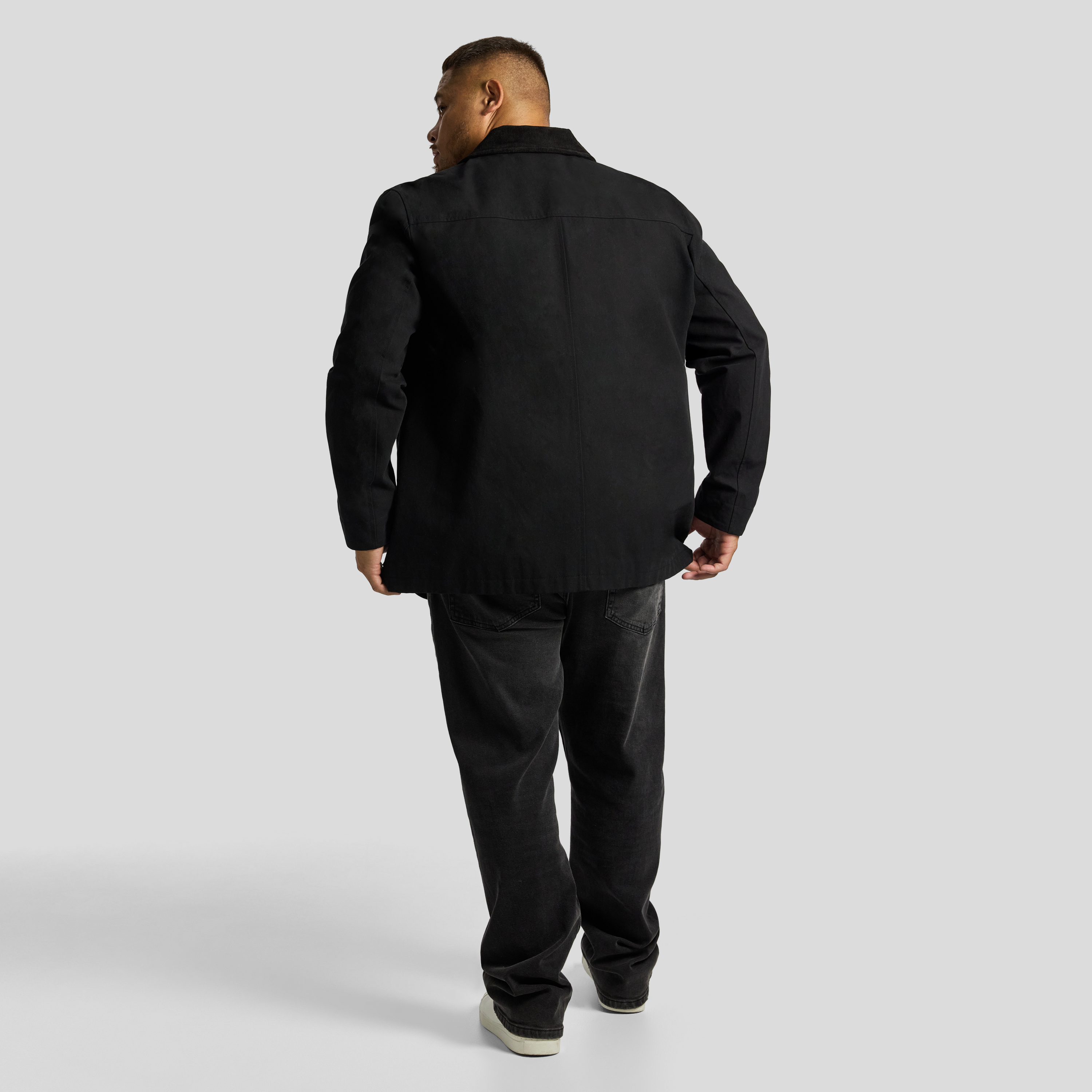 Black Outlander Worker Jacket