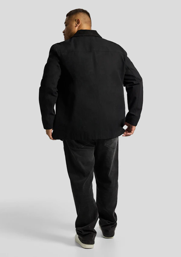 Black Outlander Worker Jacket