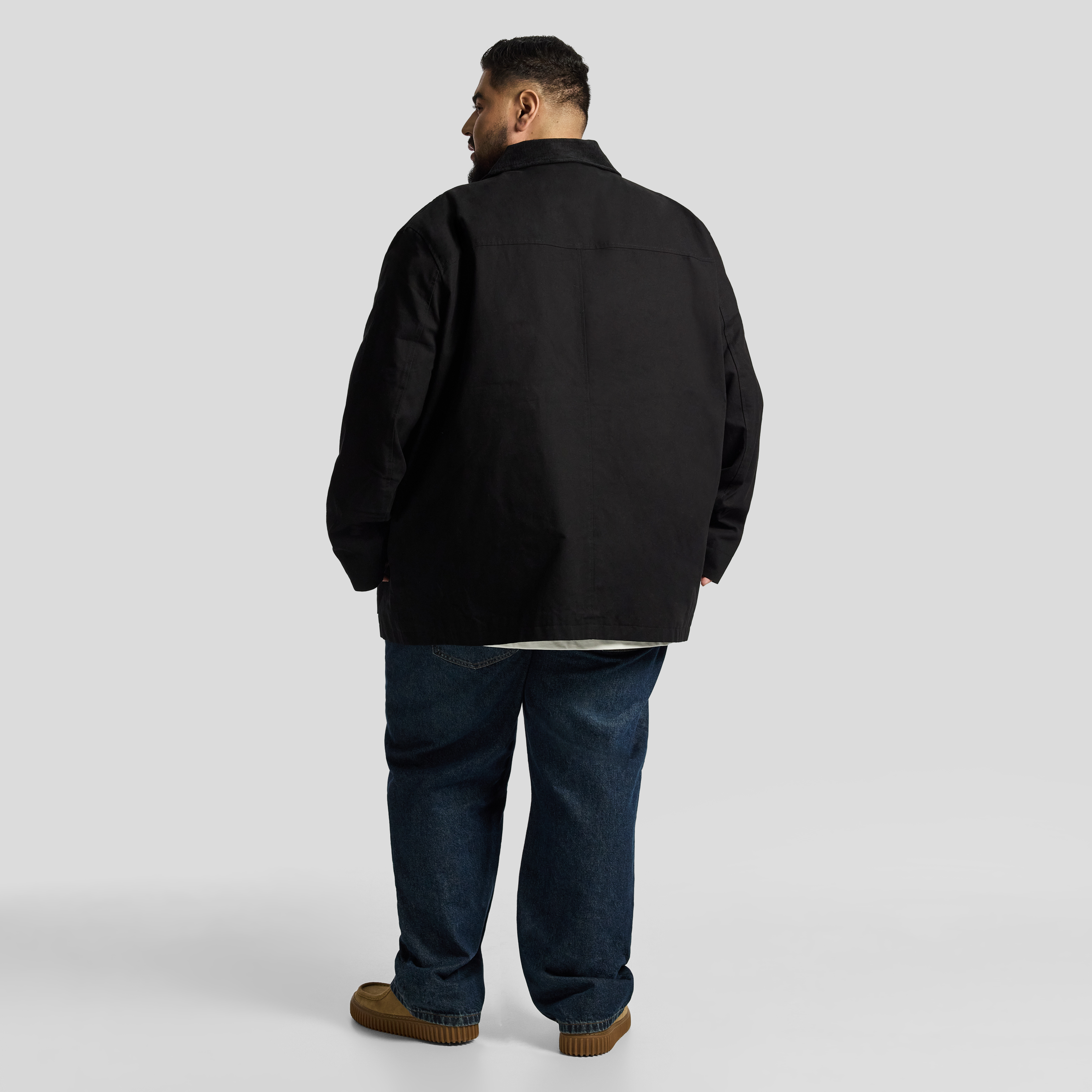 Black Outlander Worker Jacket