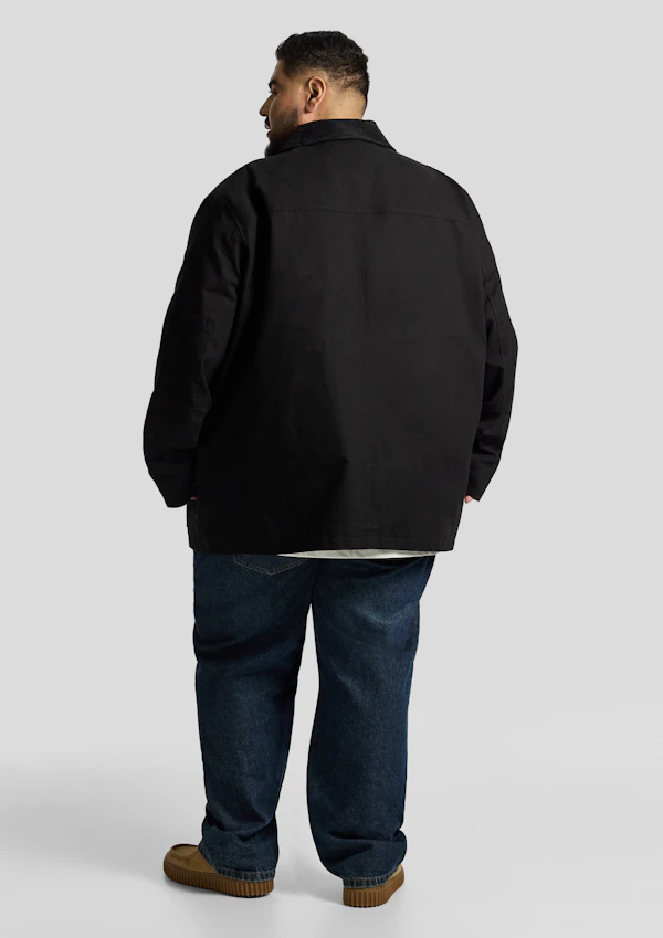 Black Outlander Worker Jacket